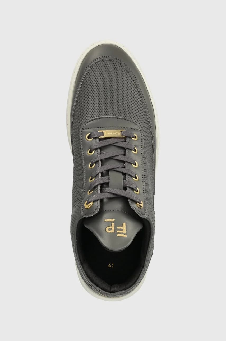 низкие кожаные кроссовки Aten - фото 4