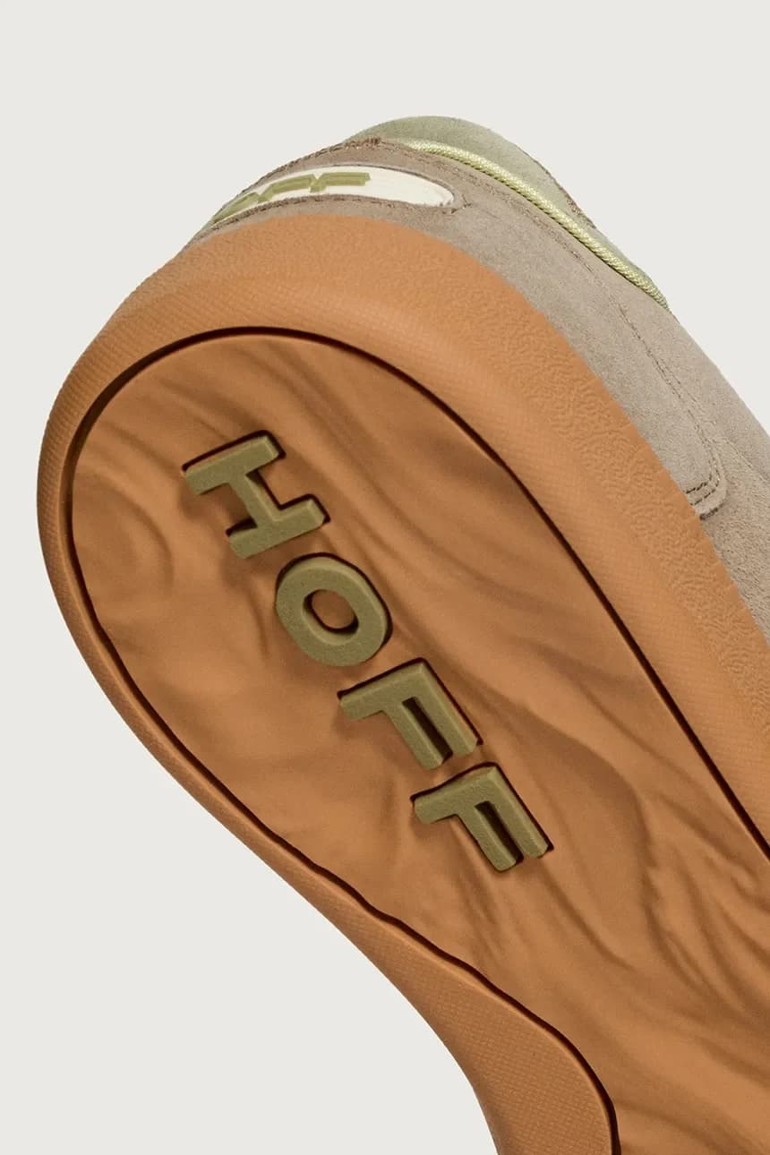 кроссовки ALLEY TAUPE MAN замшевые - фото 5