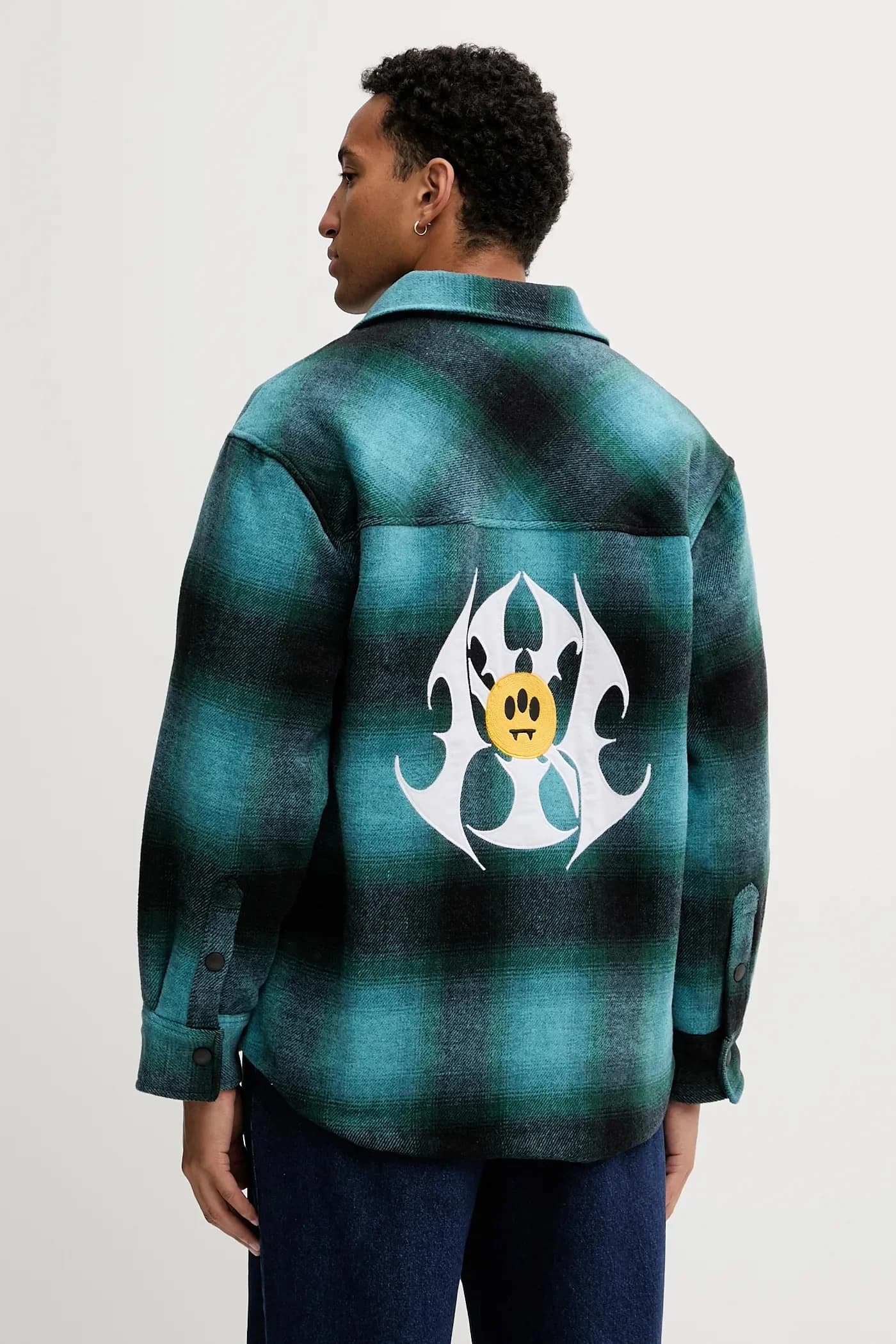 Куртка-рубашка с шерстью - фото 6