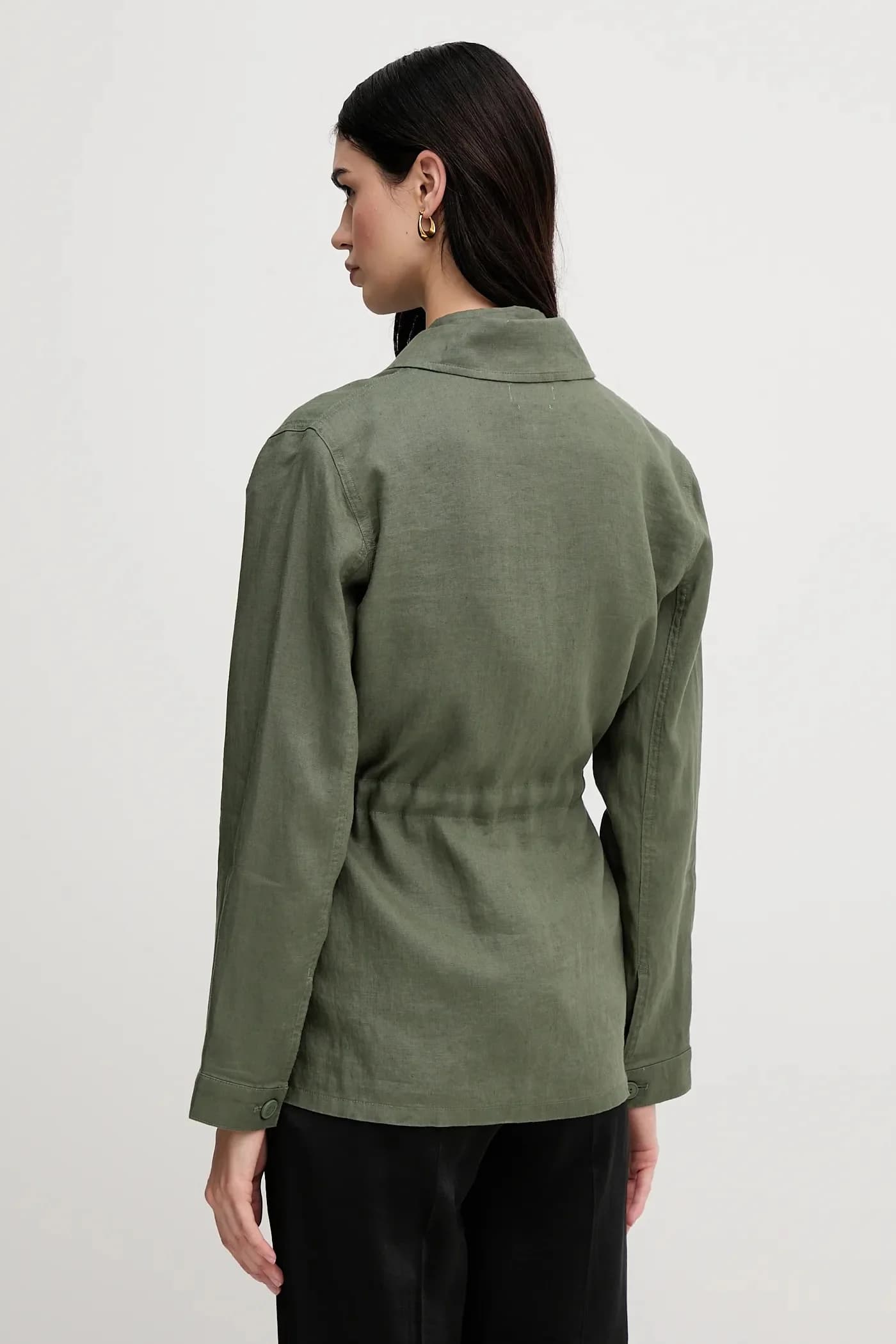 Льняная куртка - фото 3