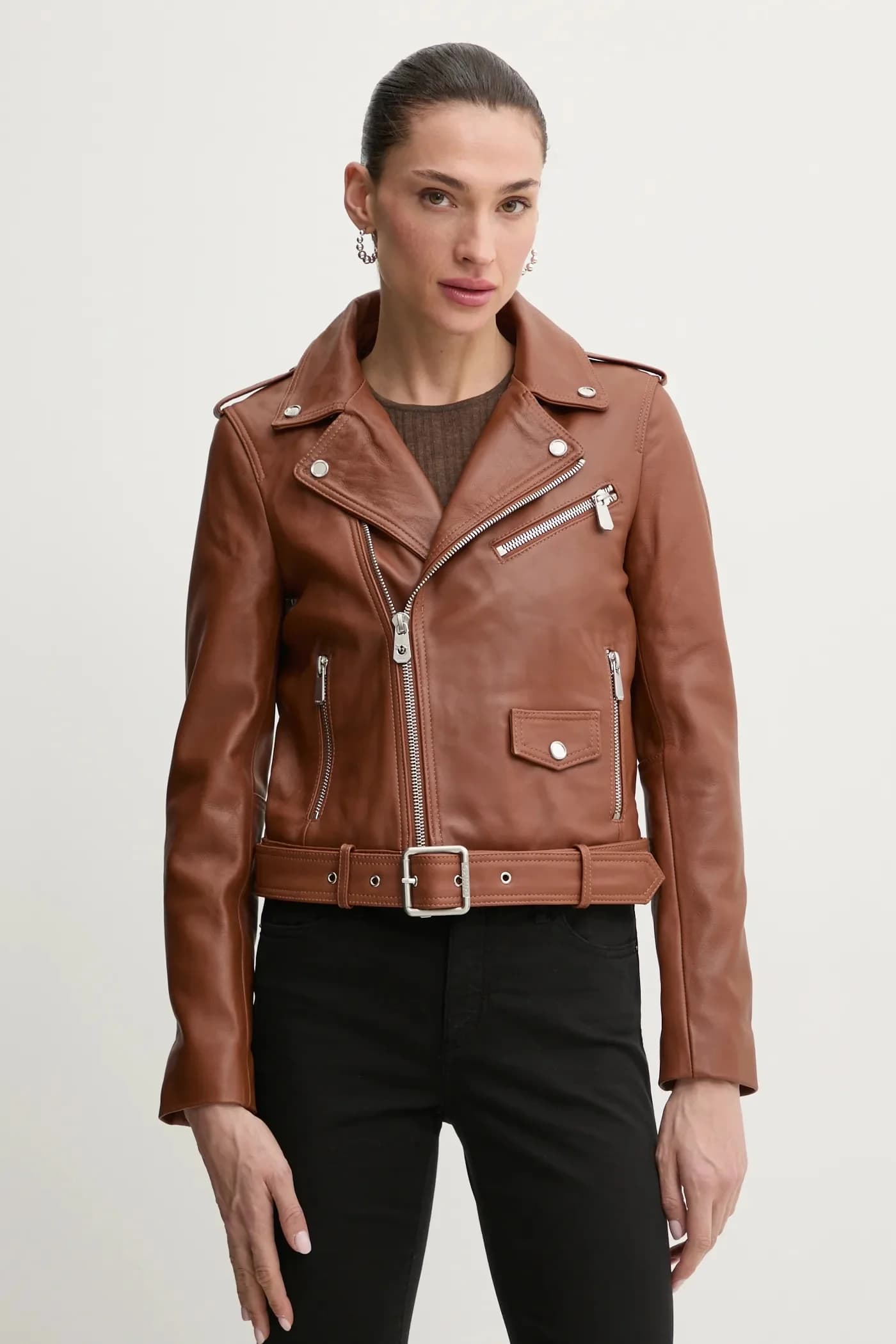 Кожаная косуха - фото 4