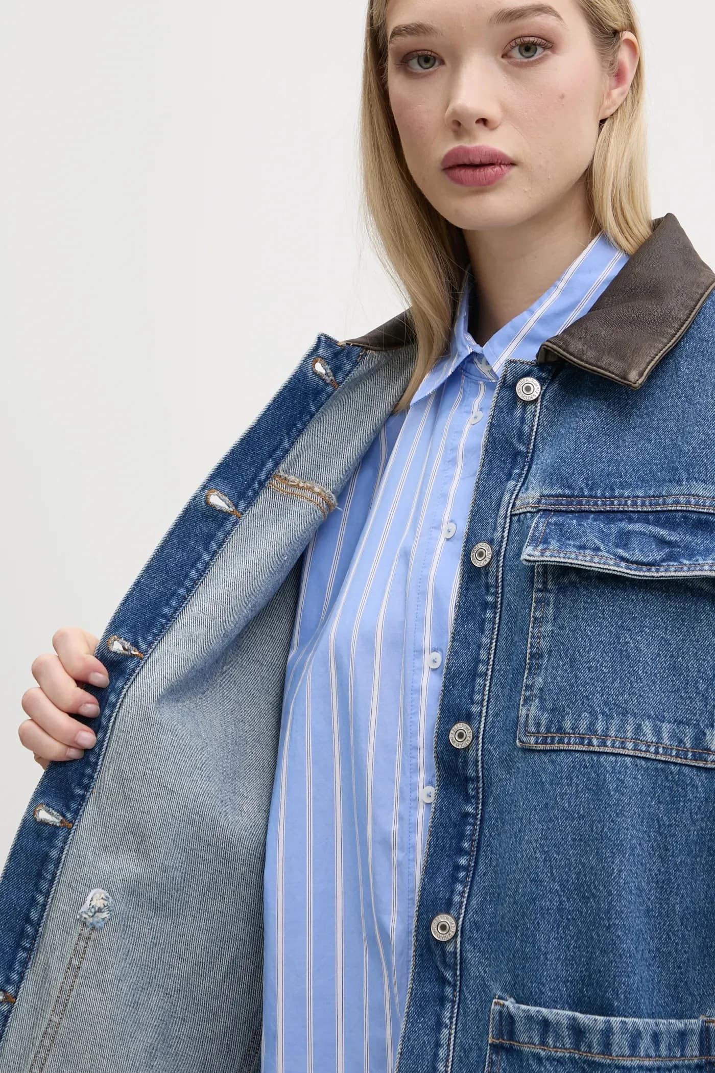 Джинсовая куртка - фото 7