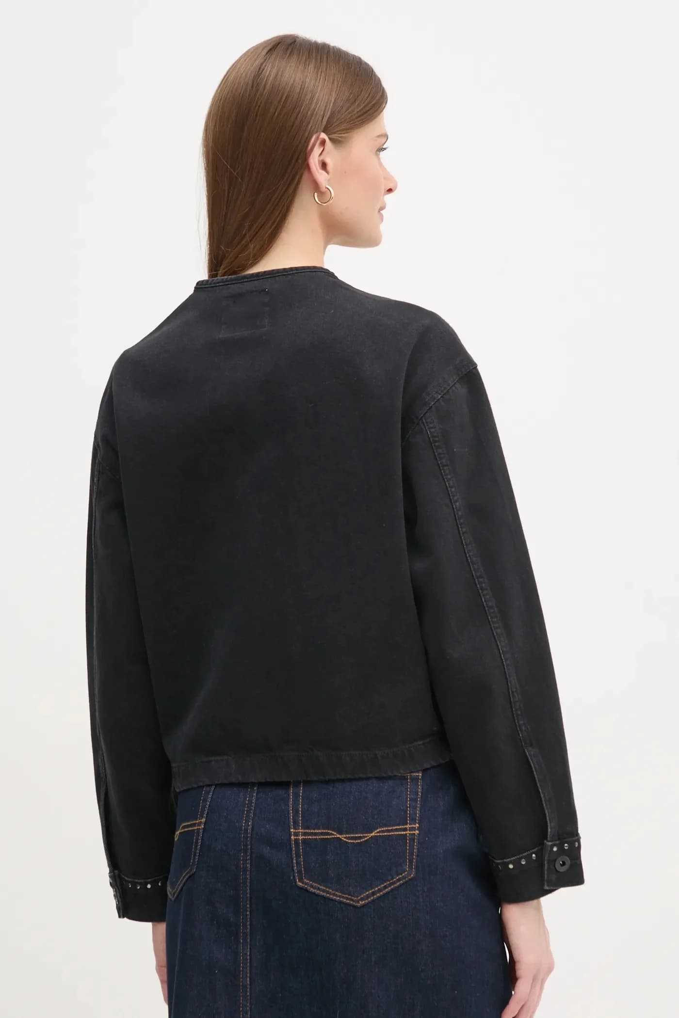 джинсовая куртка DAENA STUD - фото 3