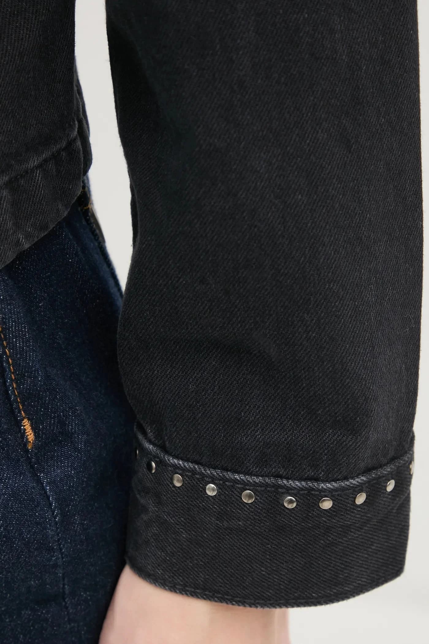 джинсовая куртка DAENA STUD - фото 6