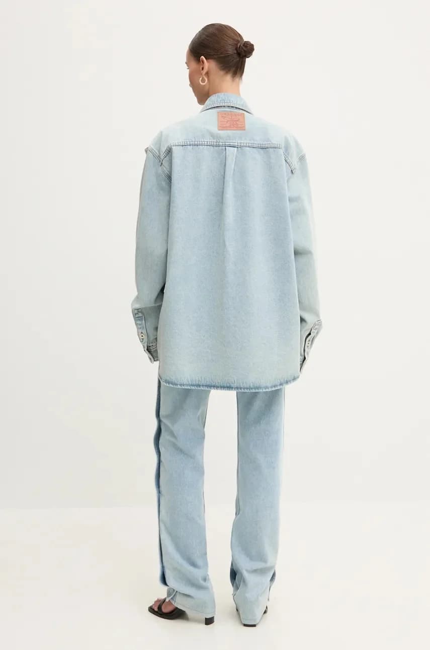 Джинсовая куртка EVERGREEN SNAP OFF DENIM SHIRT - фото 6