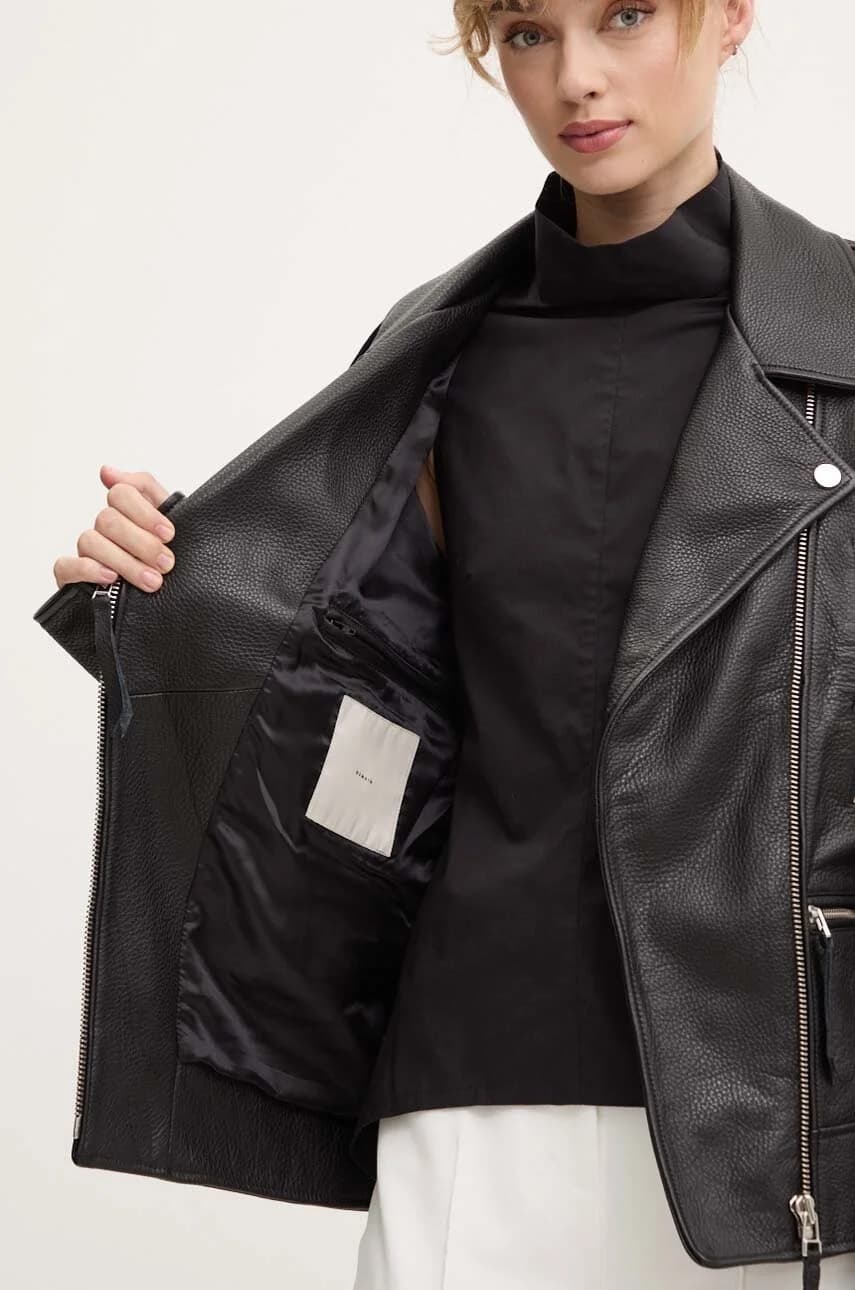 Байкерская кожаная куртка - фото 6