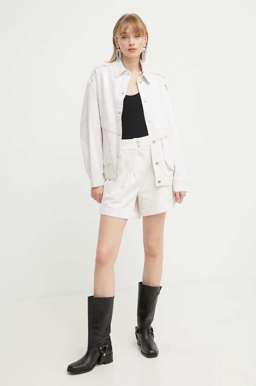 Пиджак из смесового льна - фото 2