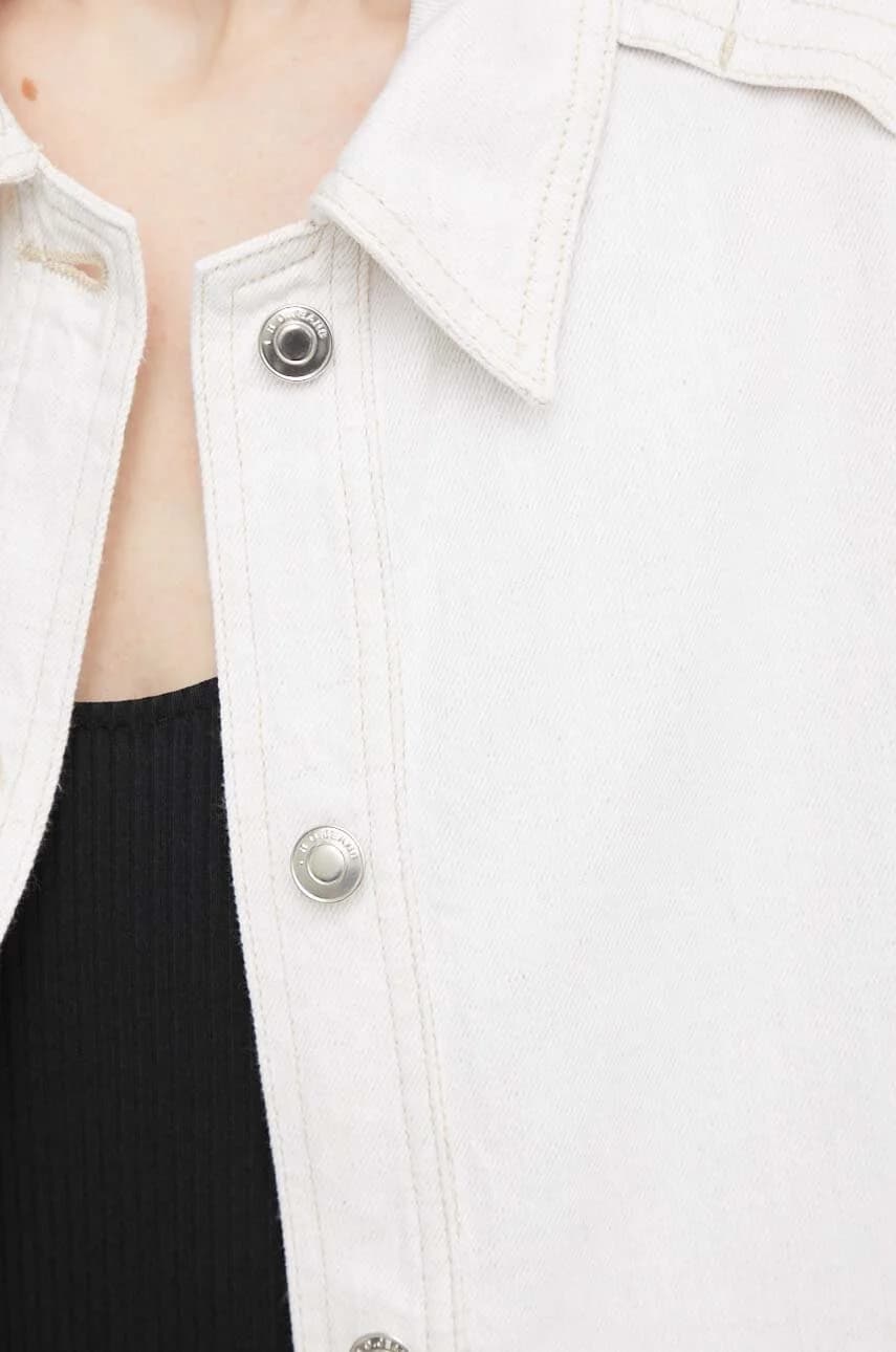 Пиджак из смесового льна - фото 5