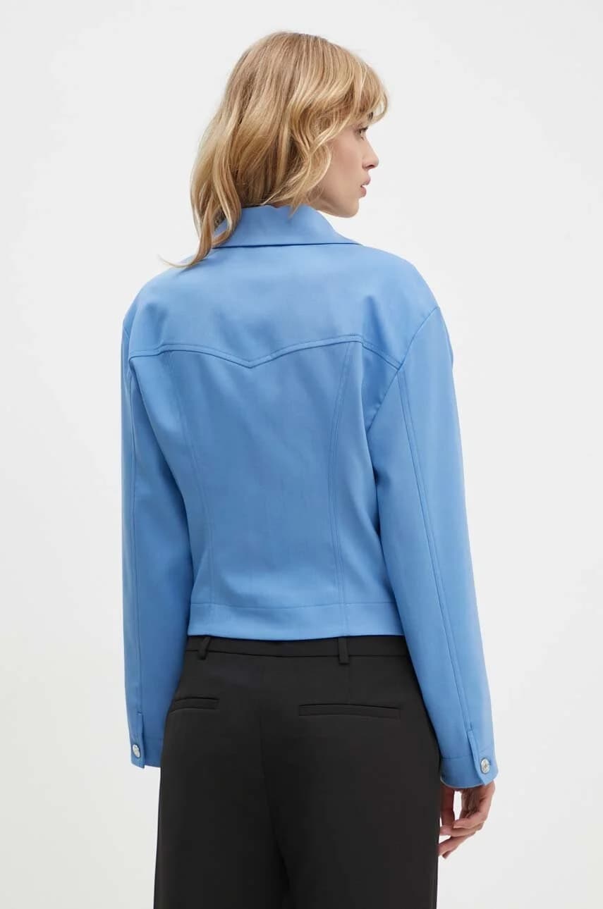 Куртка из смесовой шерсти - фото 3