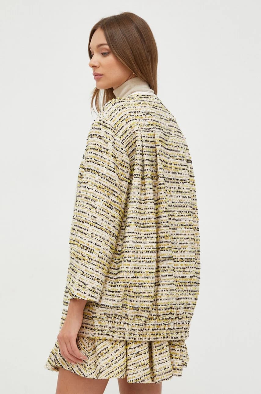 Куртка из смесовой шерсти - фото 3