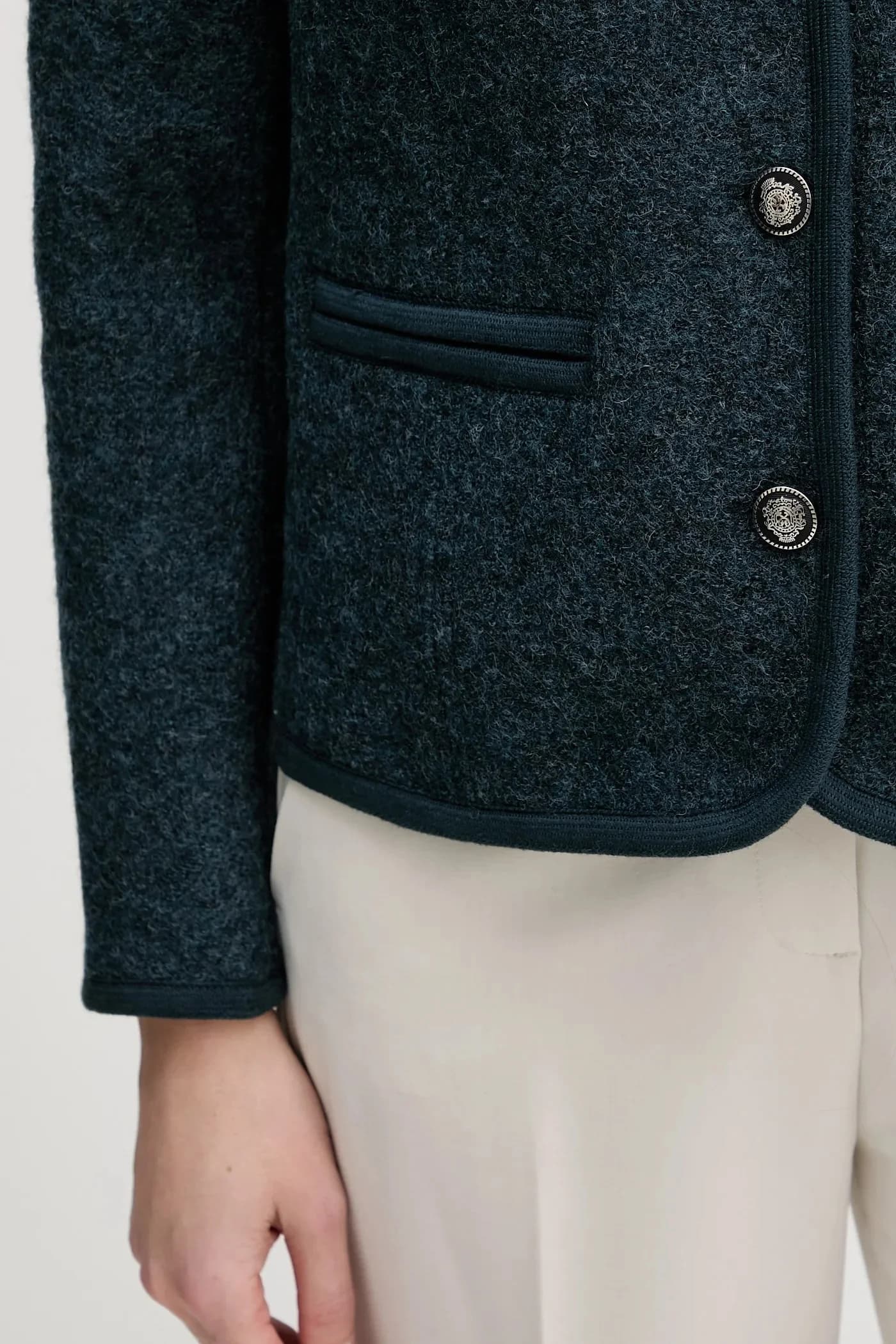 Шерстяная куртка - фото 5