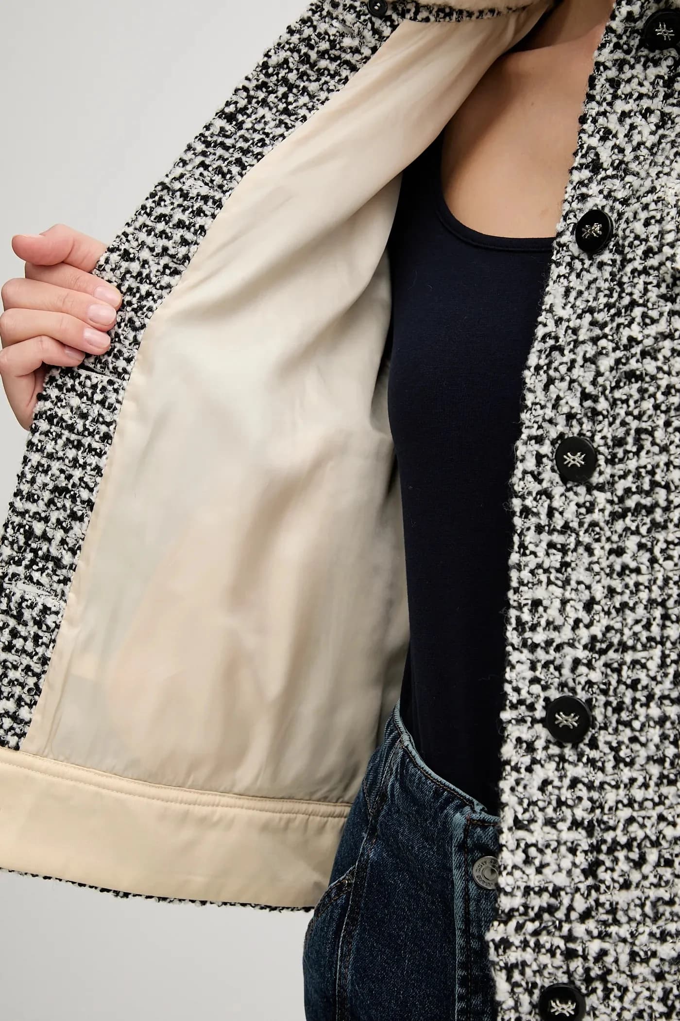 Куртка-рубашка с шерстью - фото 7