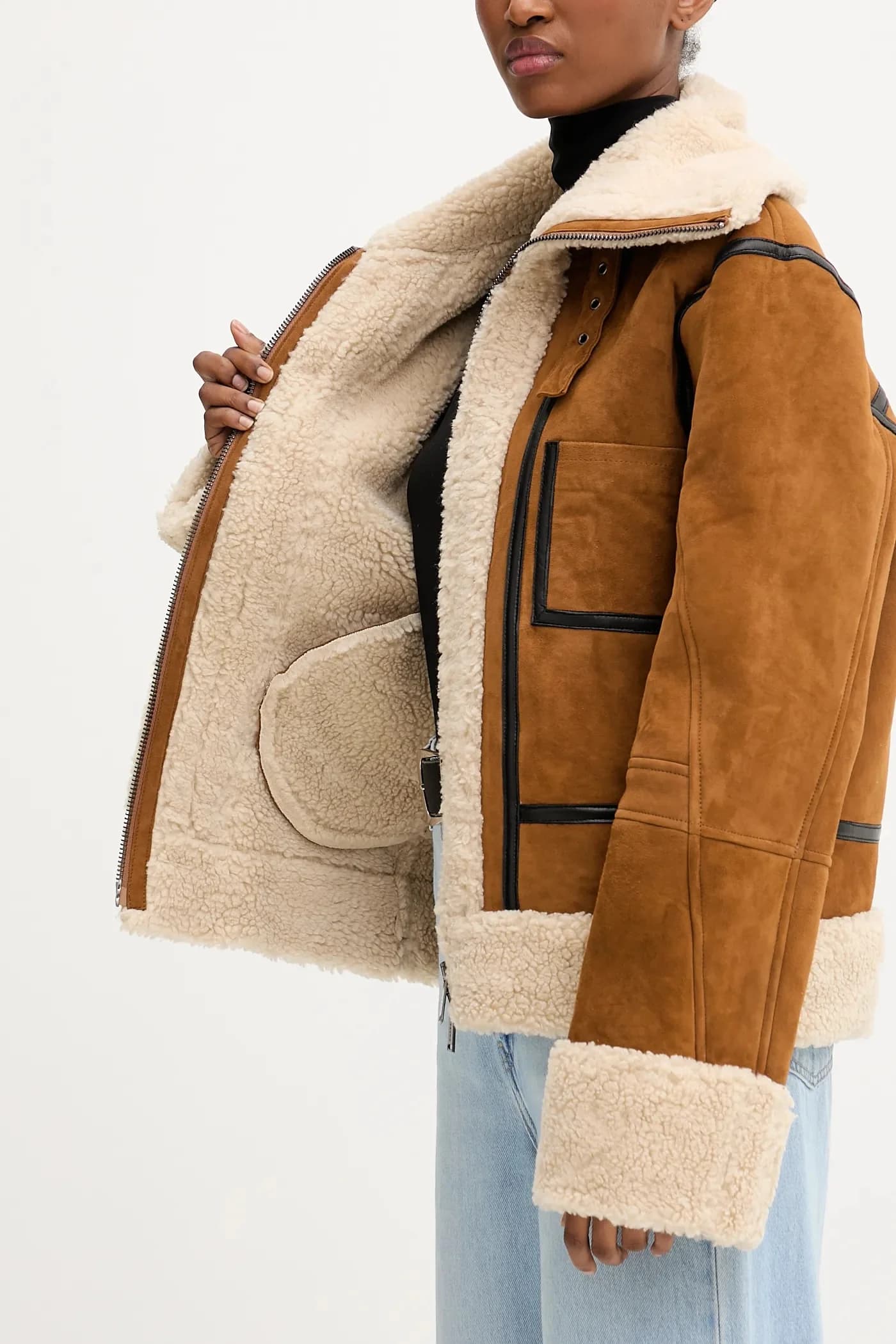 Замшевая куртка - фото 6