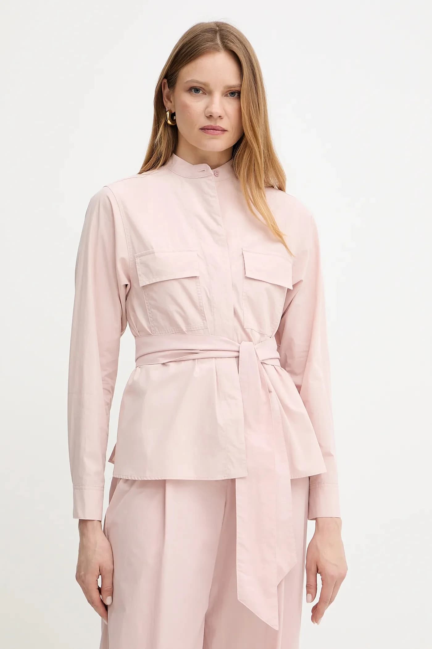 Хлопковая куртка-рубашка