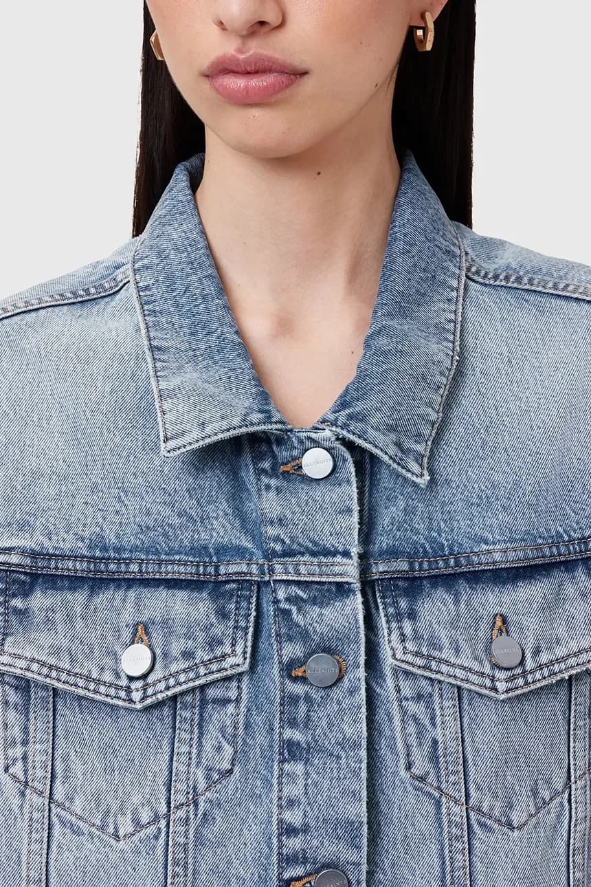 джинсовый жилет LAURA - фото 4