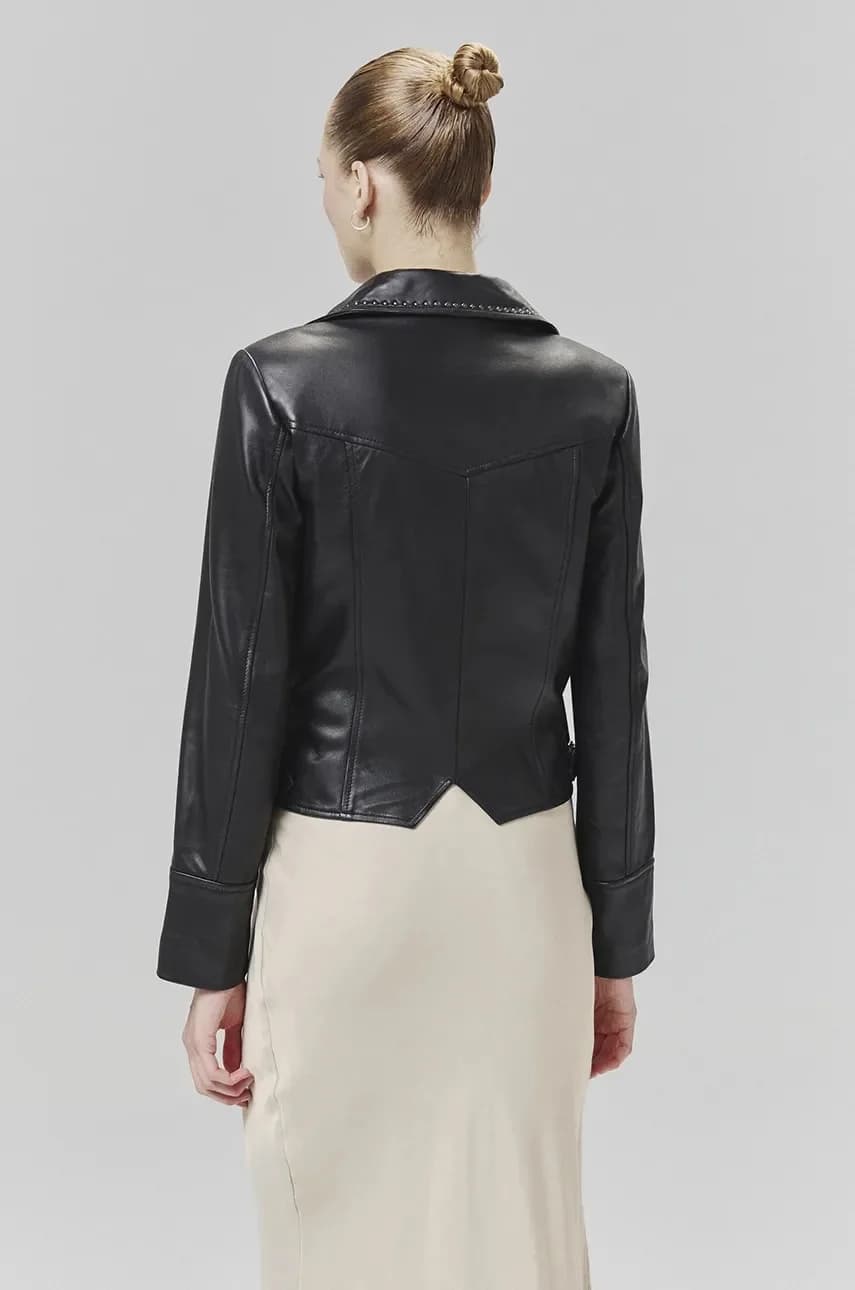 Кожаная куртка Answear Lab - фото 3