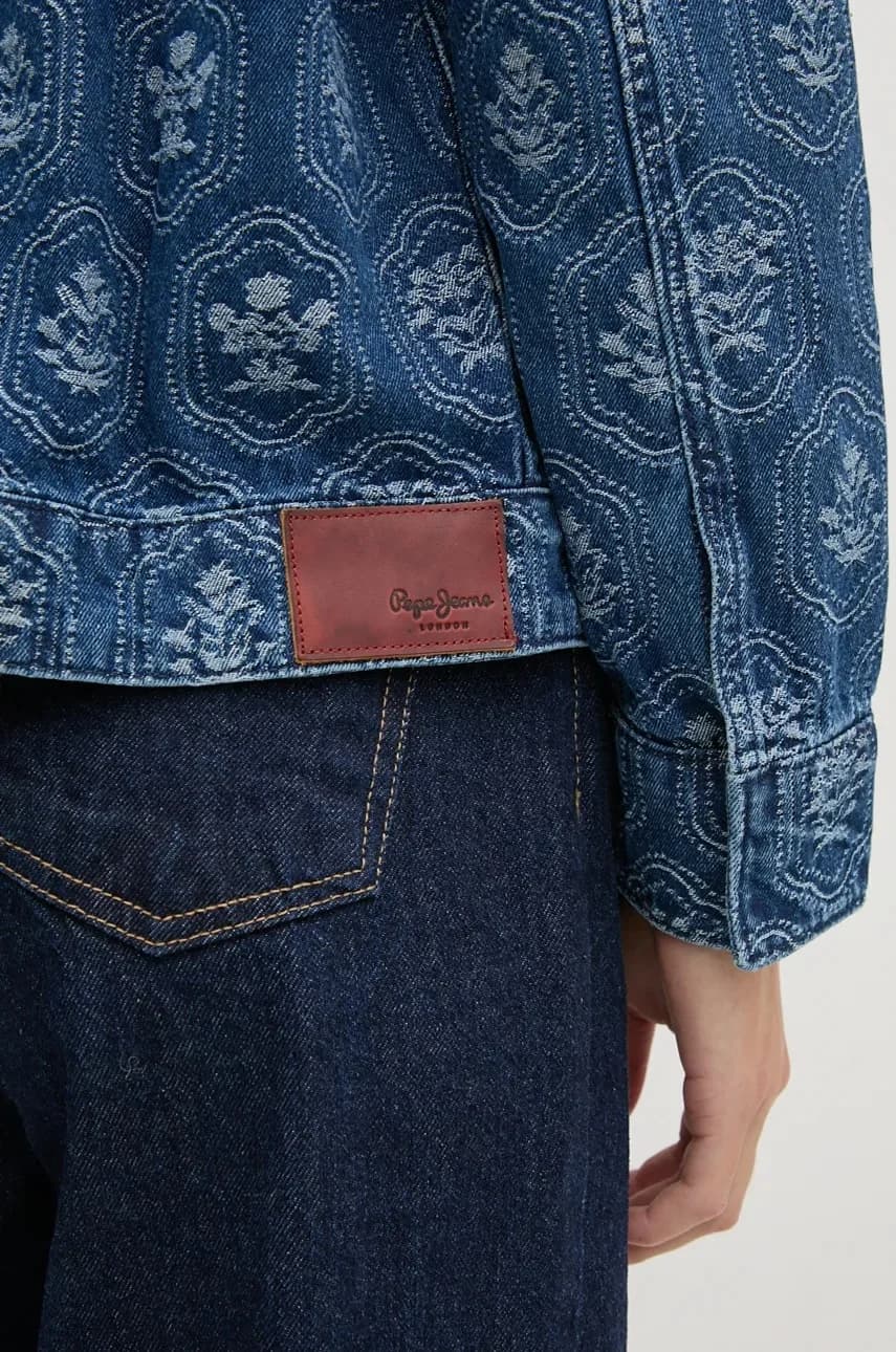 LOA ЖАККАРДОВАЯ джинсовая куртка - фото 6