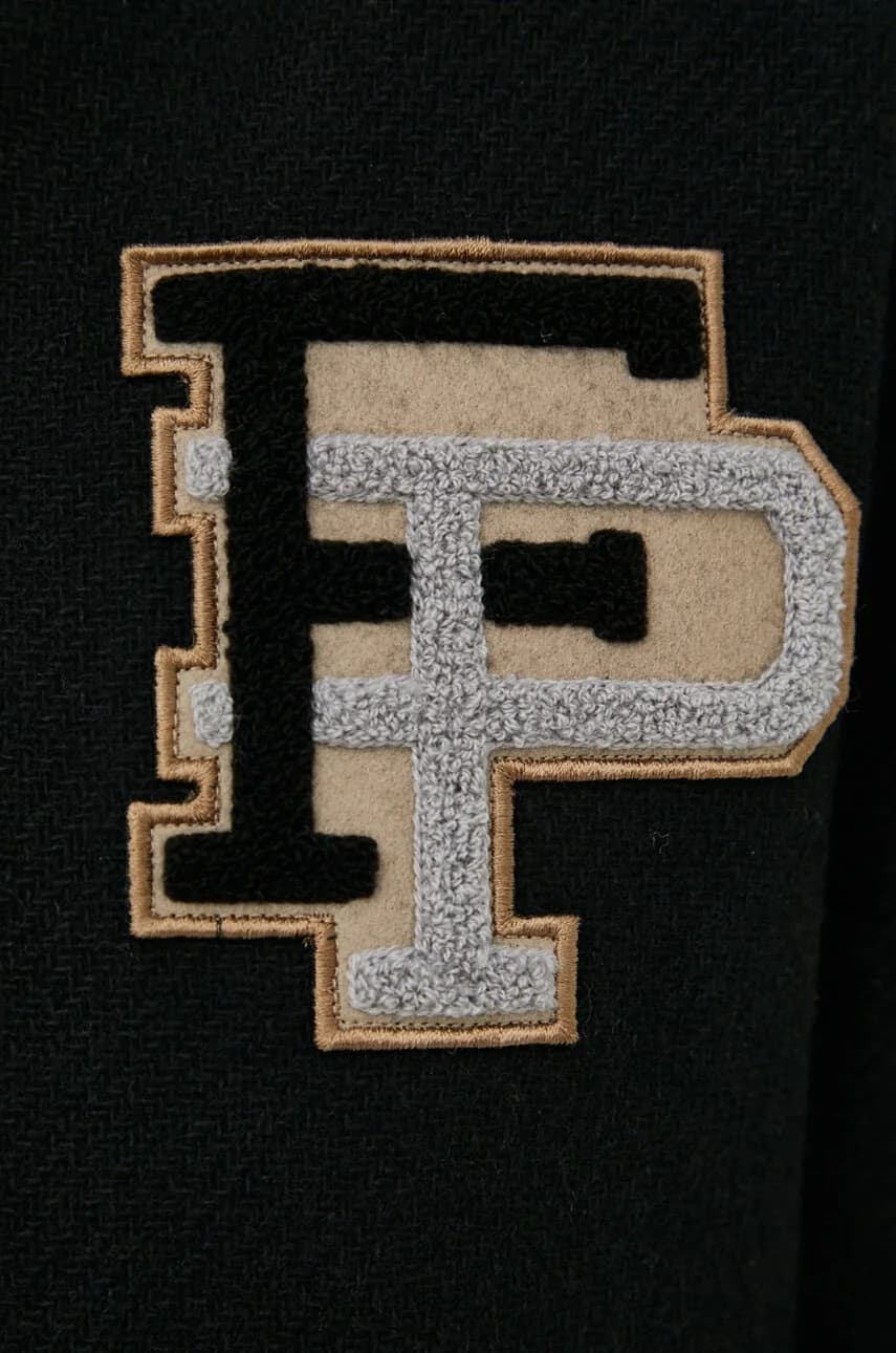 Шерстяной бомбер Varsity Jacket - фото 5