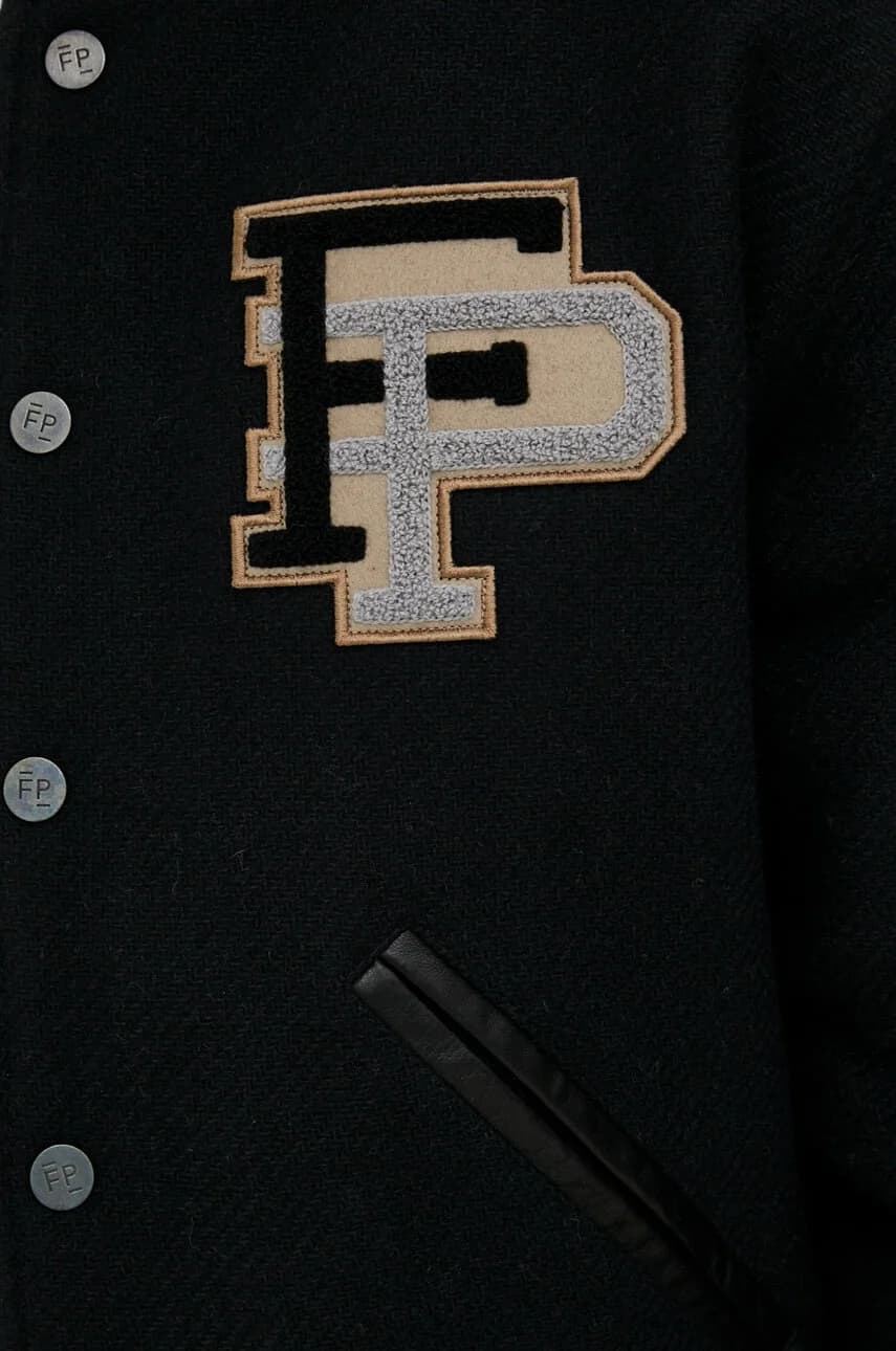 Шерстяной бомбер Varsity Jacket - фото 8