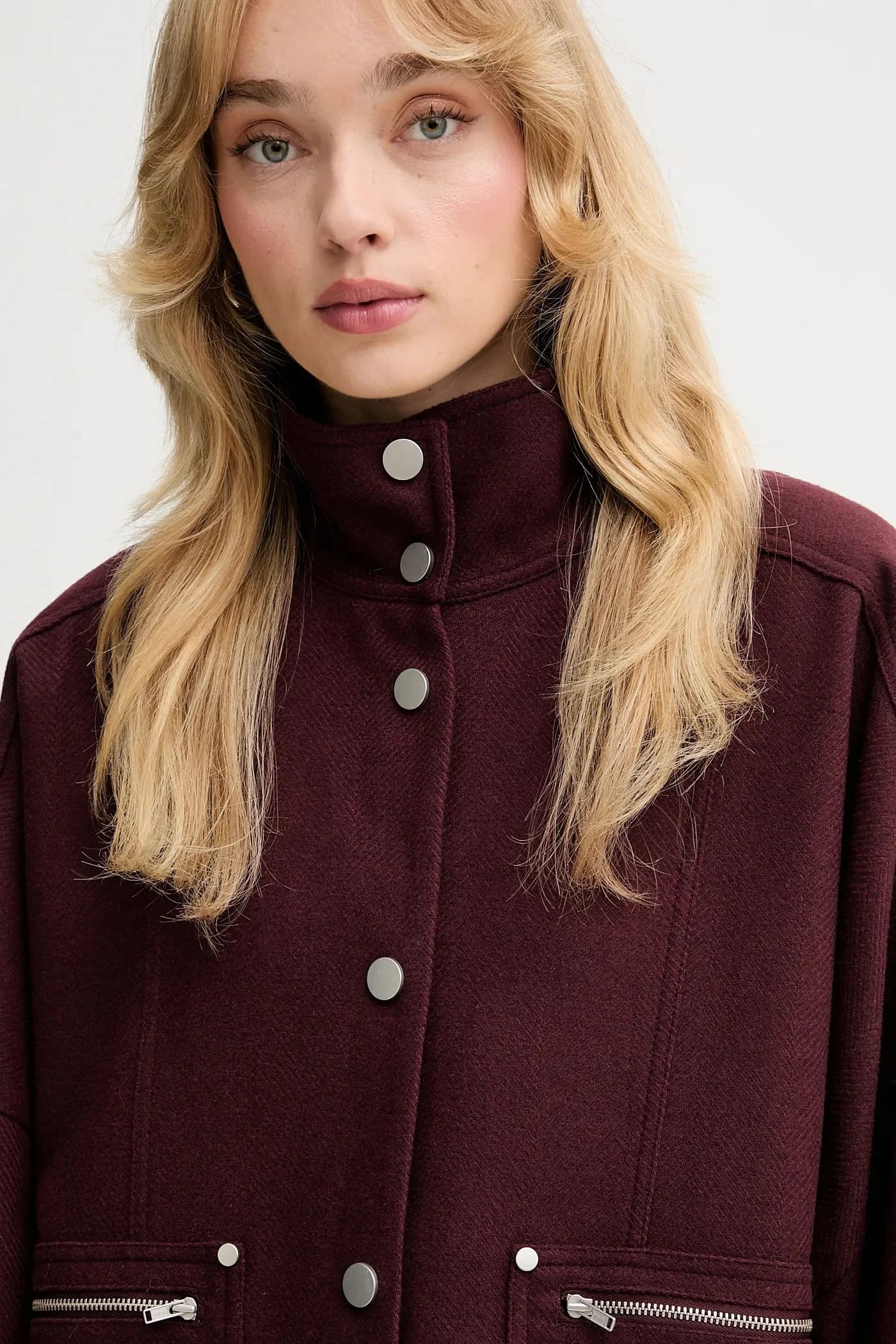 Куртка из смесовой шерсти - фото 4