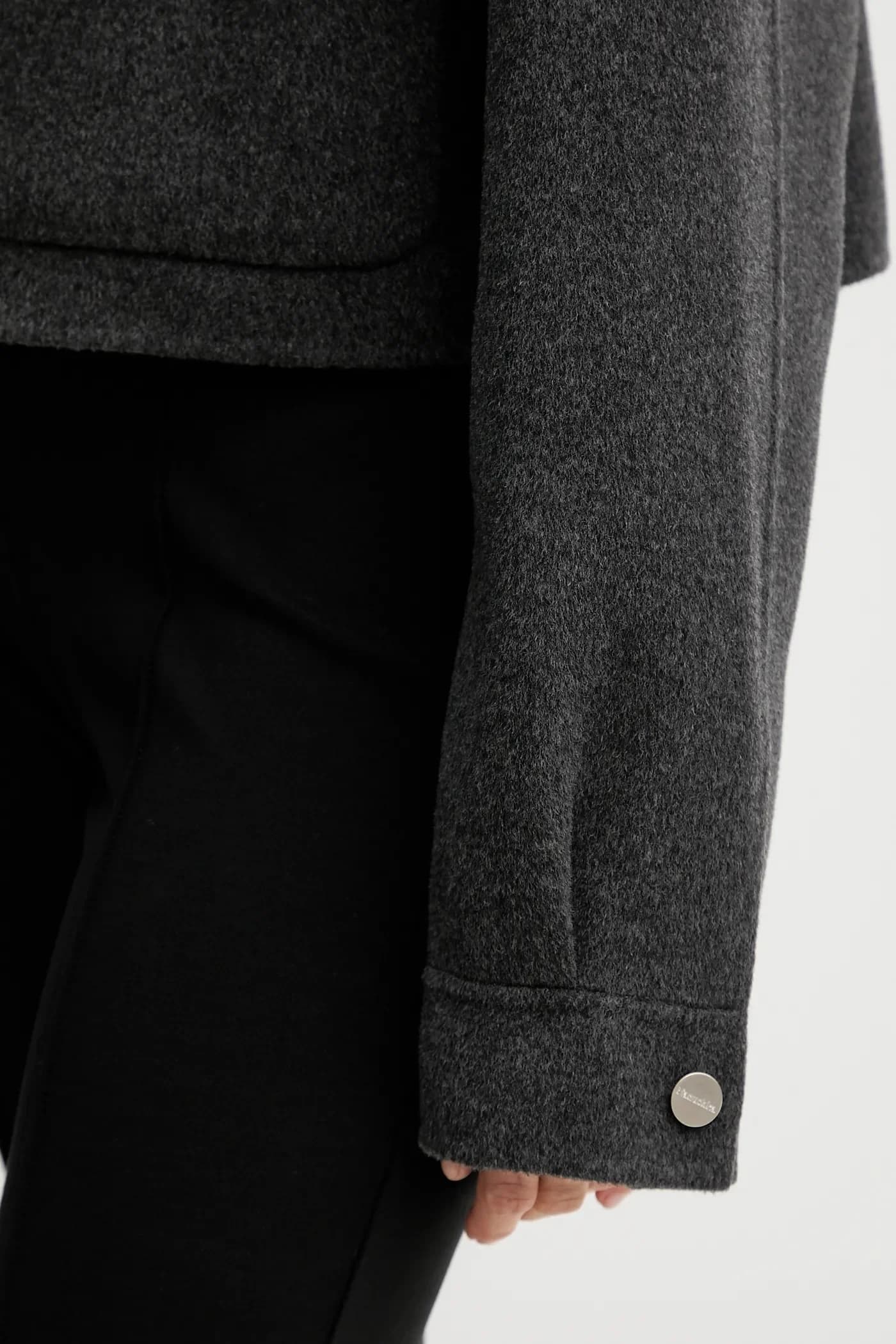 Куртка из смесовой шерсти - фото 5