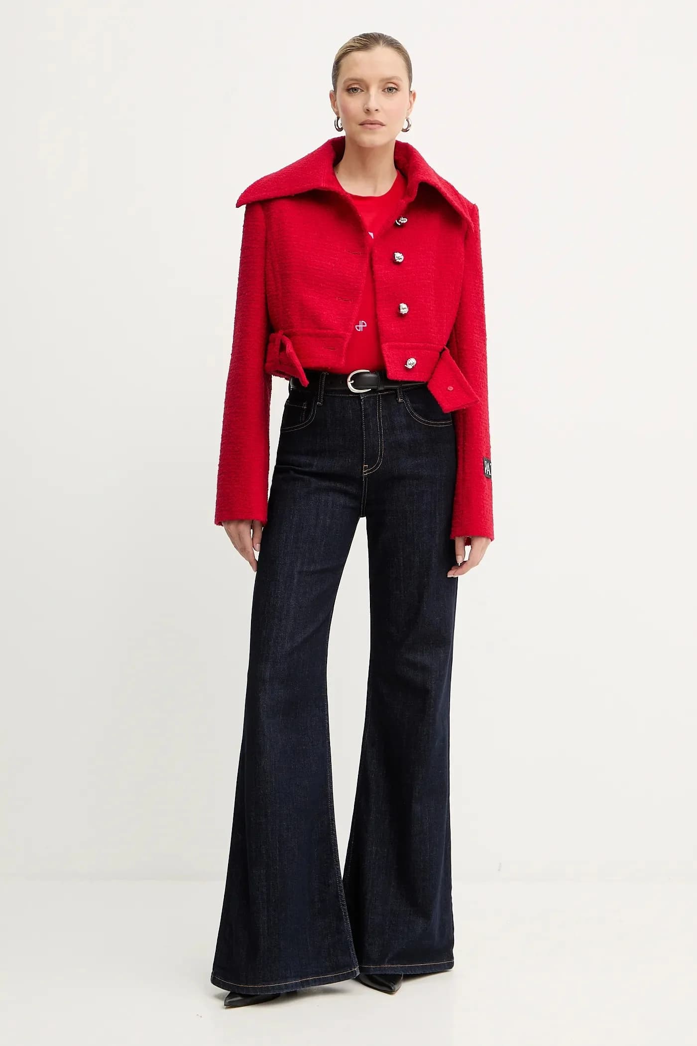 Куртка из смесовой шерсти - фото 2