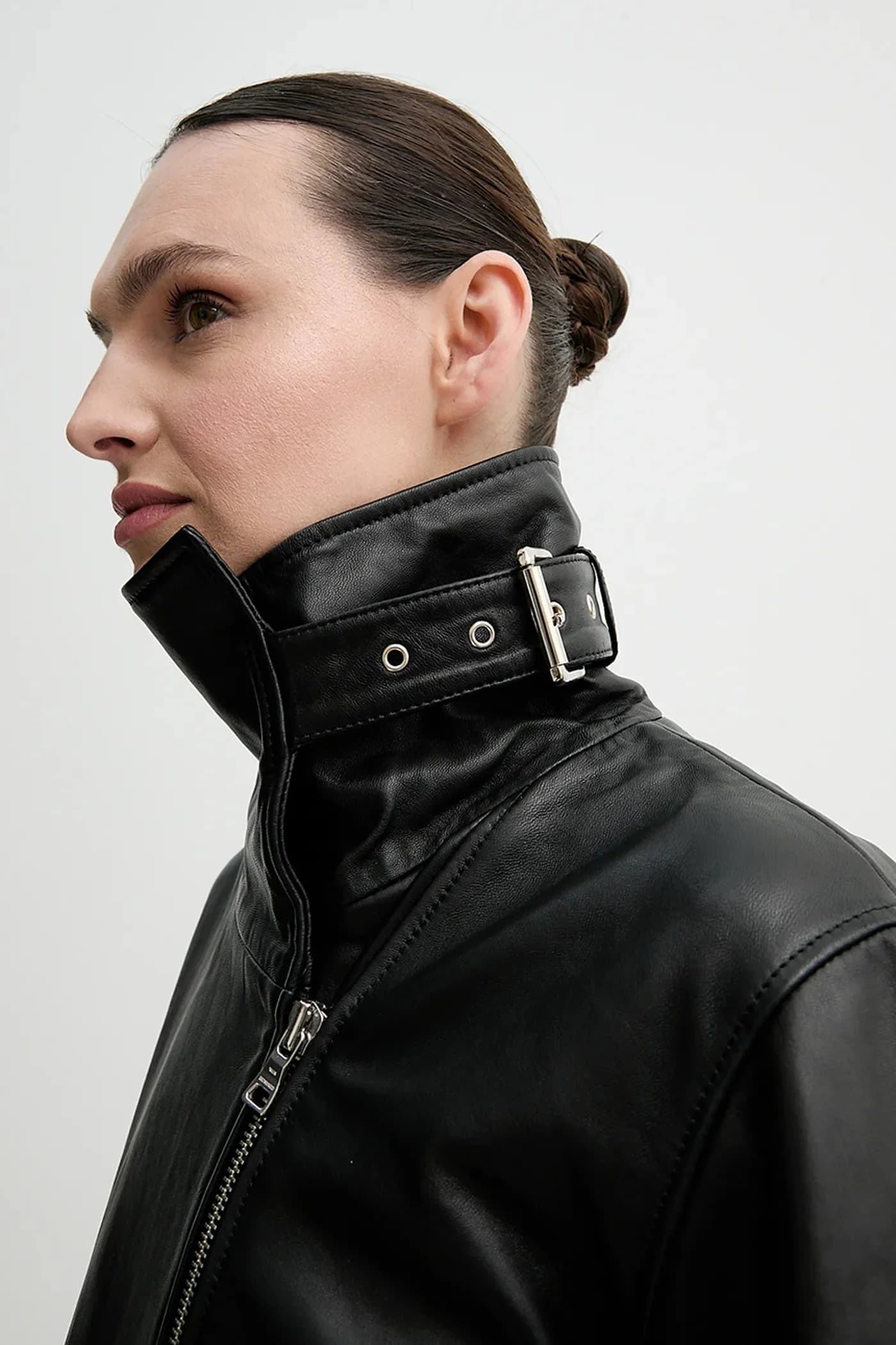 Кожаная косуха - фото 5