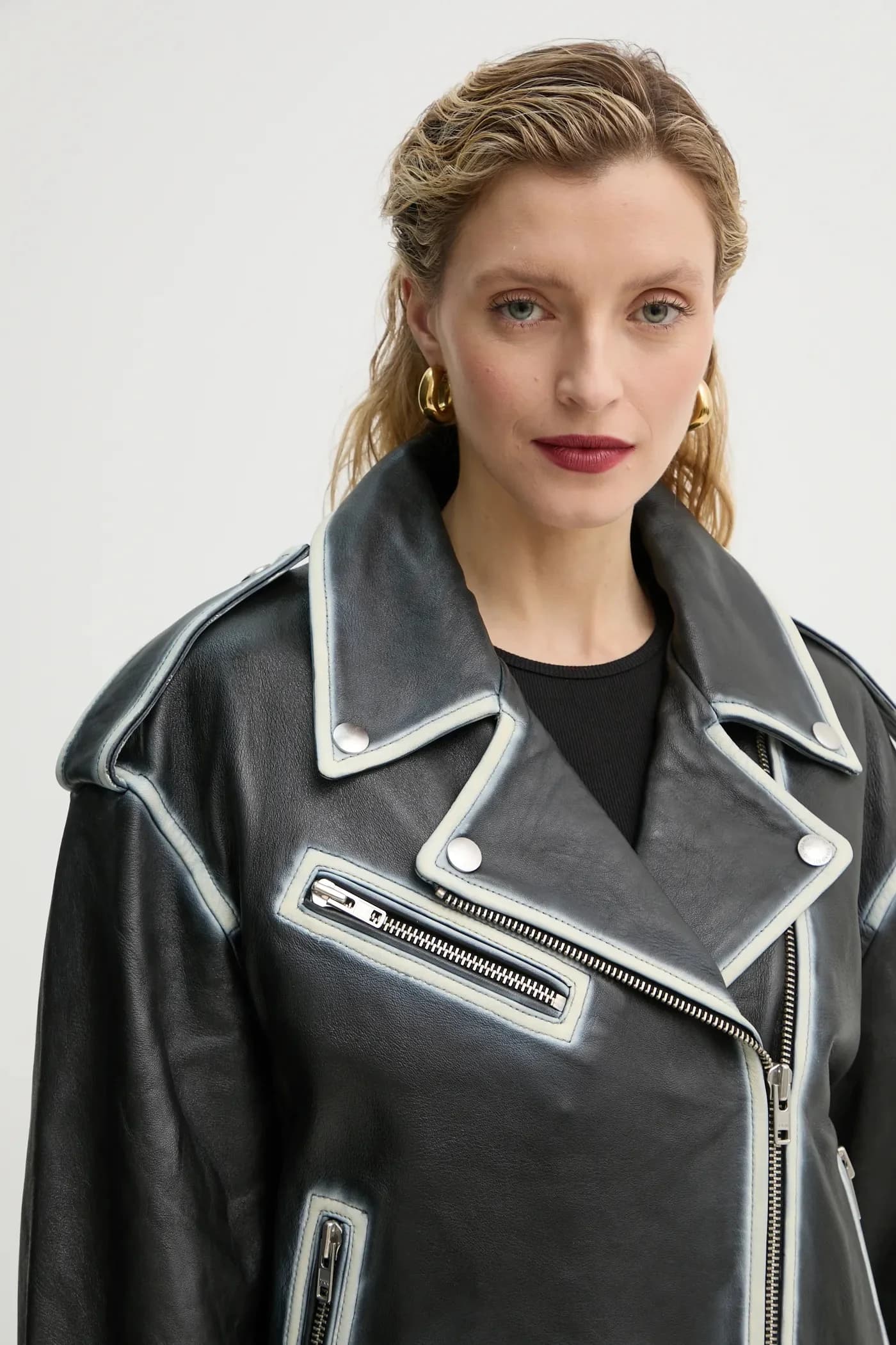 Irene Jacket кожаная куртка - фото 5