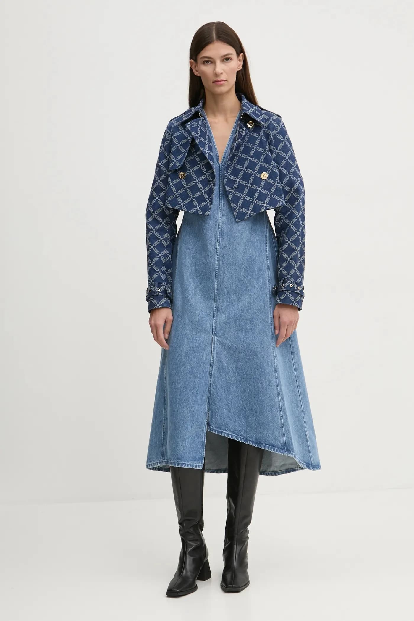 Креативная куртка из переработанного материала - фото 2