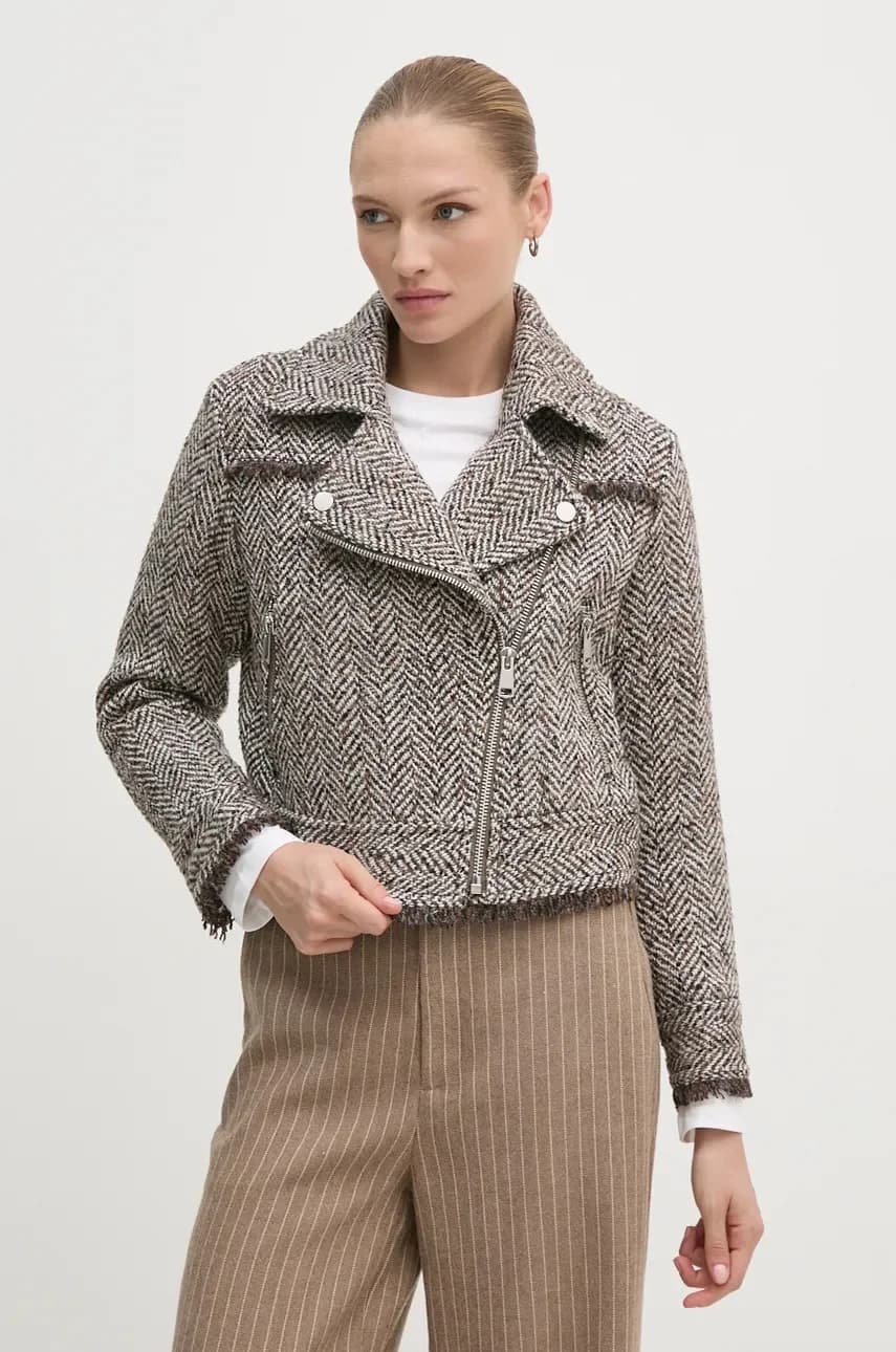 Куртка из смесовой шерсти