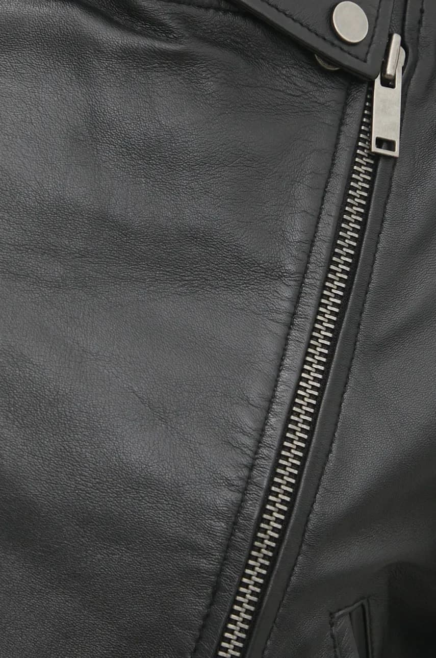 Кожаная байкерская куртка Answear Lab - фото 6