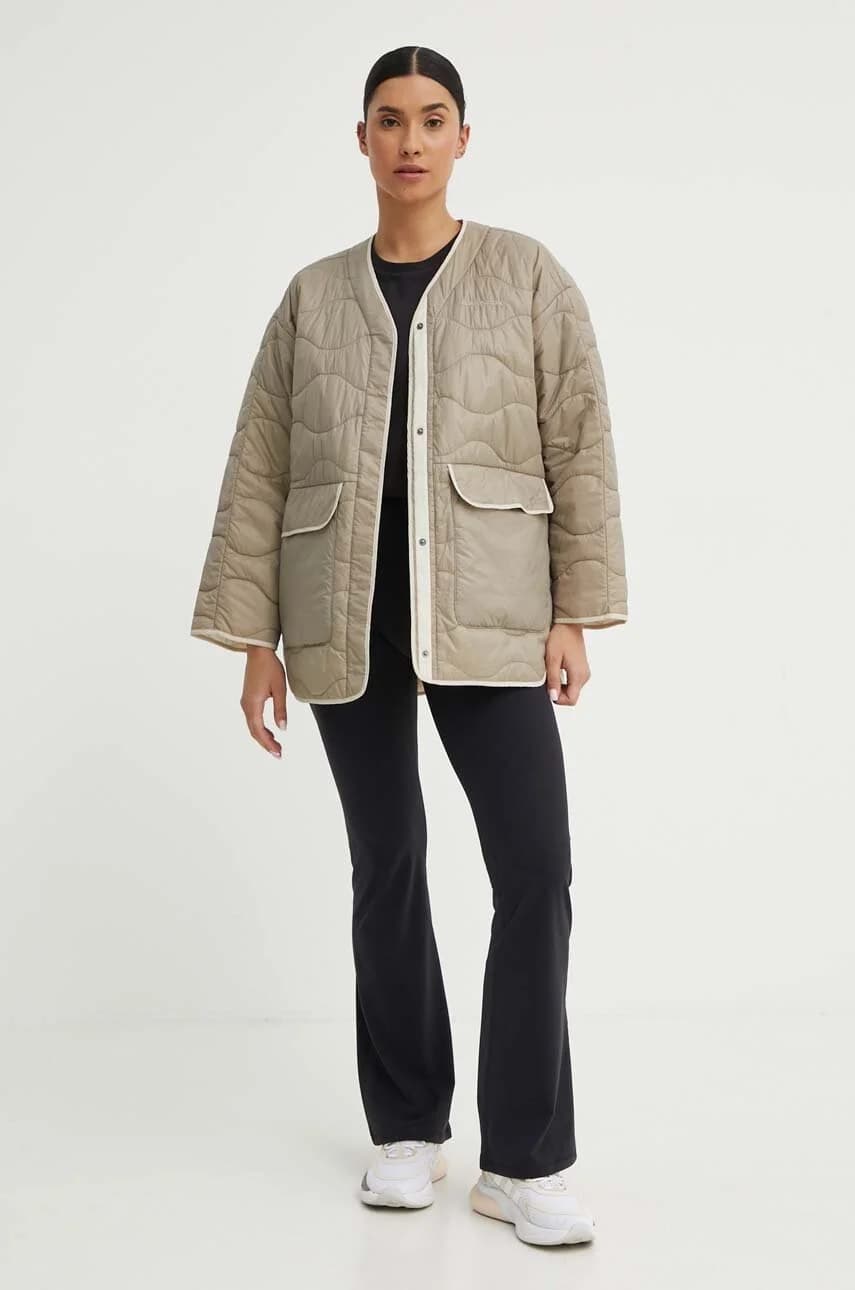 Стеганая двусторонняя куртка - фото 3