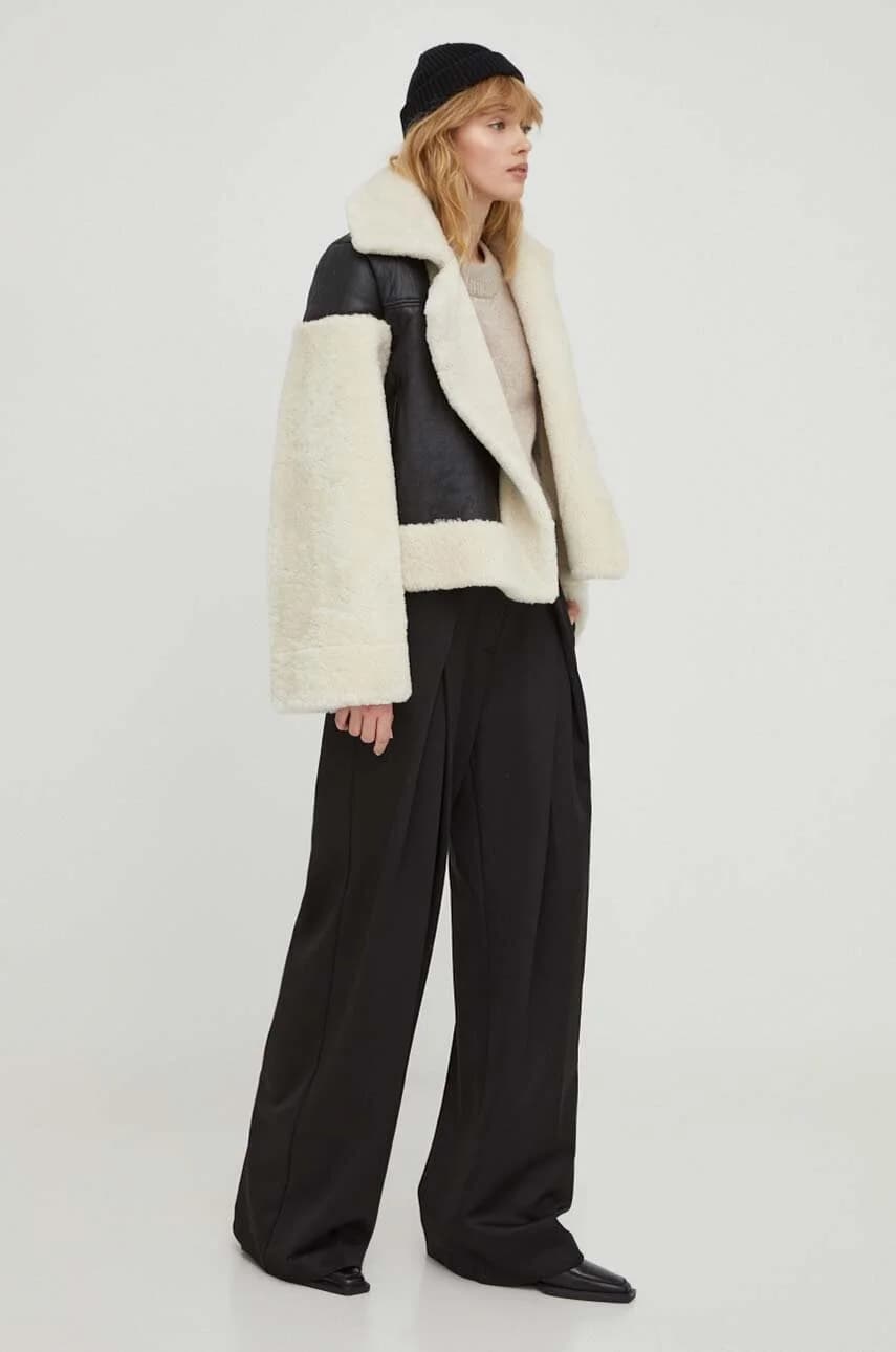 Двусторонняя кожаная куртка - фото 3