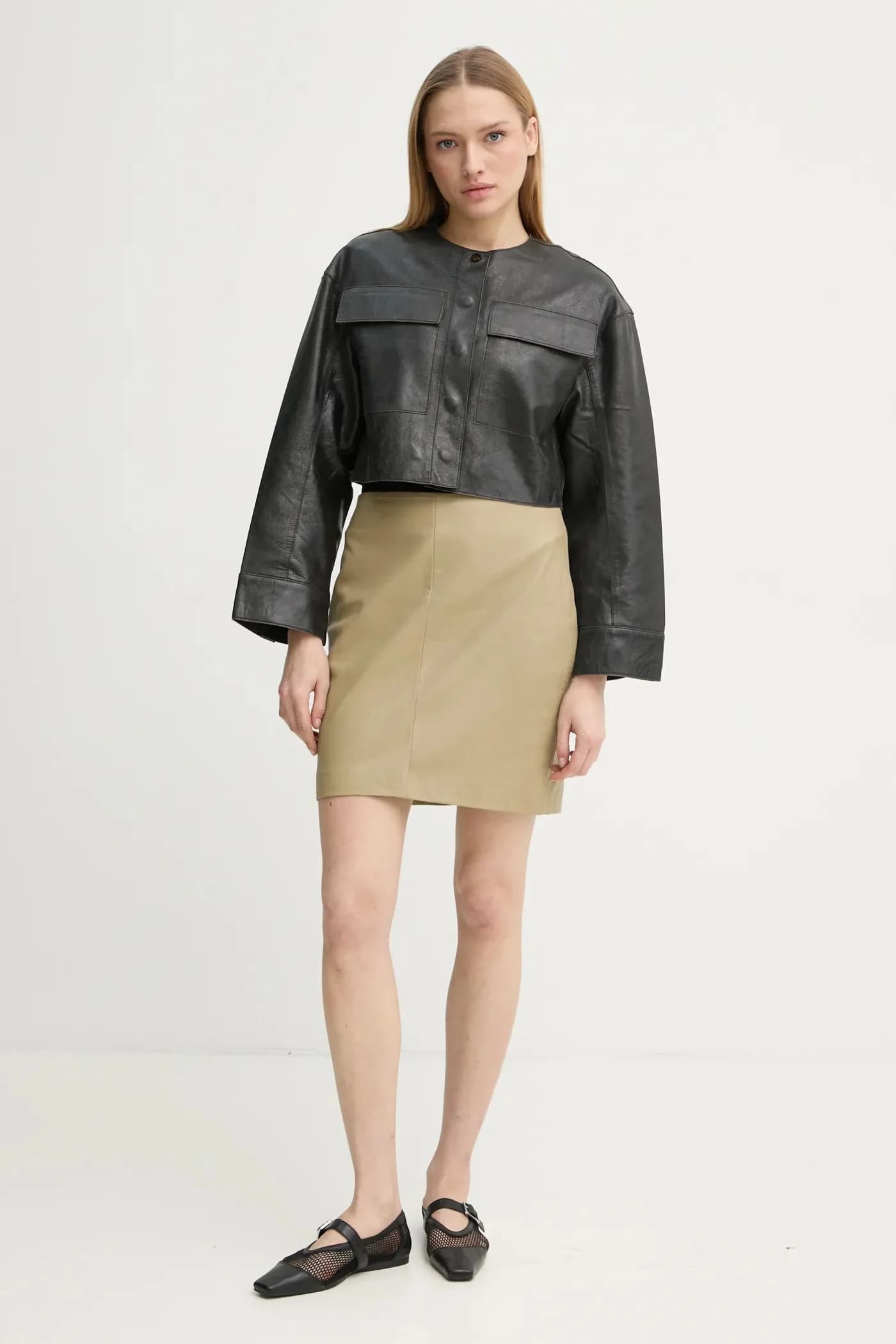 Малик кожаная куртка - фото 2