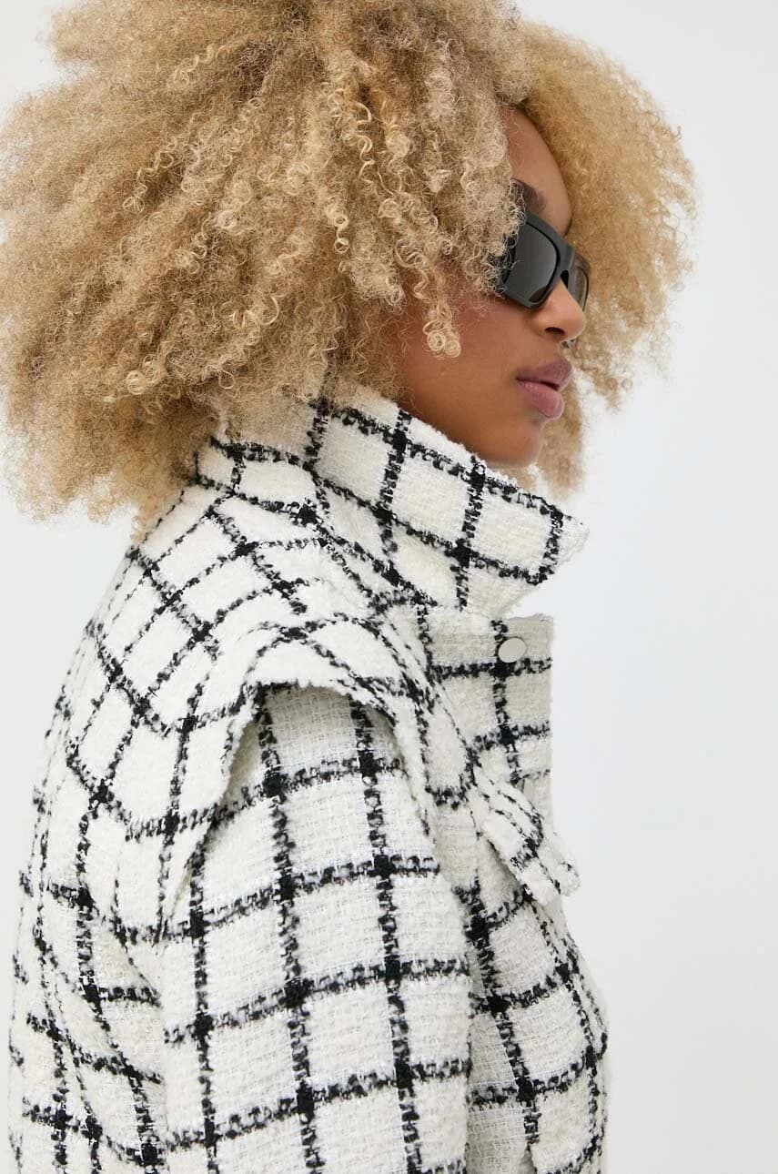 Жакет из смесовой шерсти с подогревом - фото 5