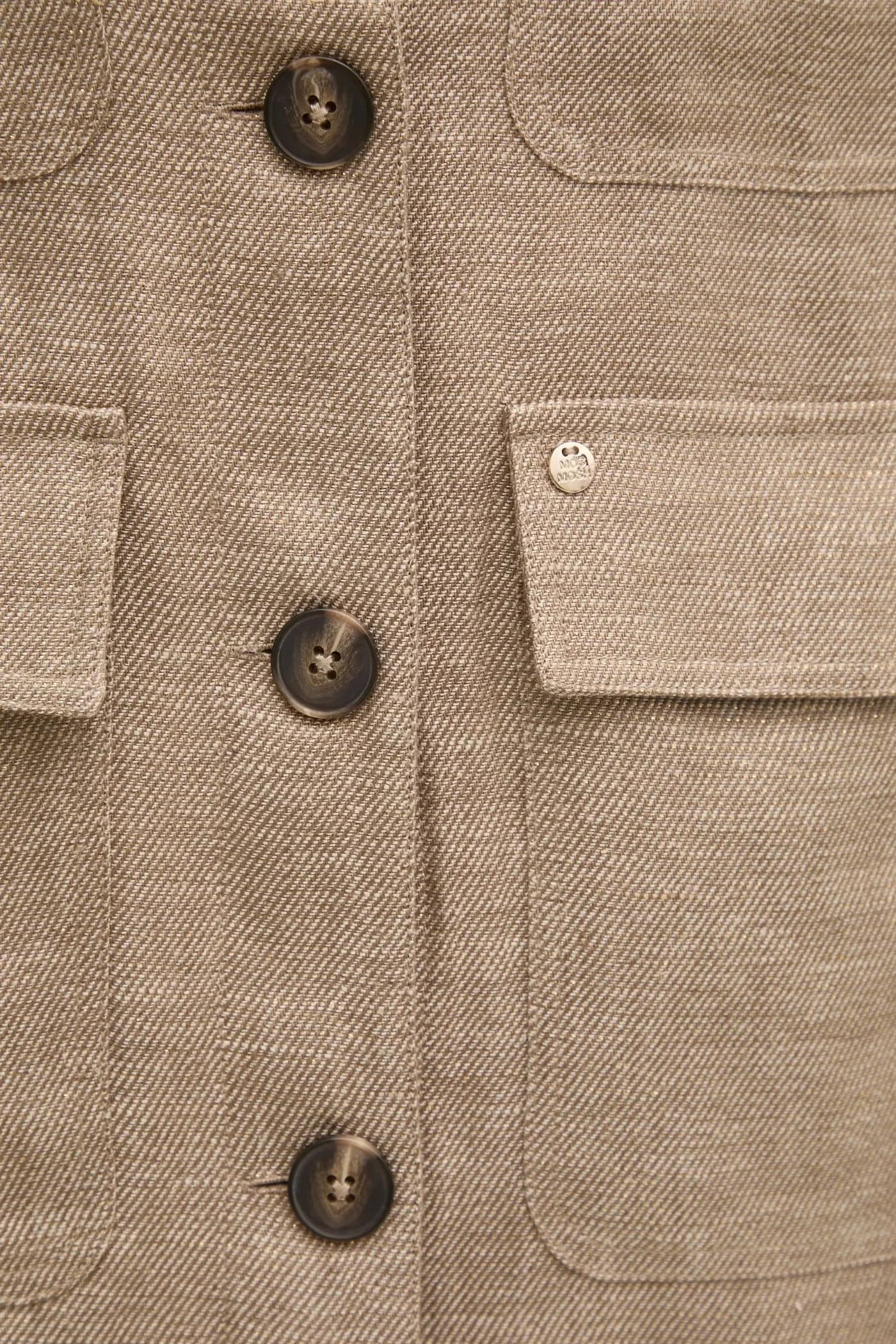 Льняная куртка - фото 6