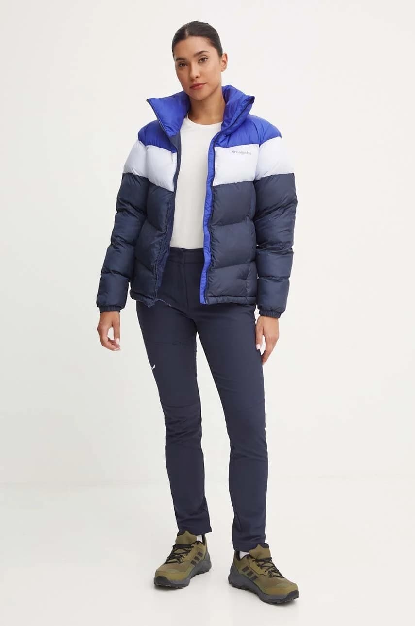 Пуховая куртка Colorblock - фото 2