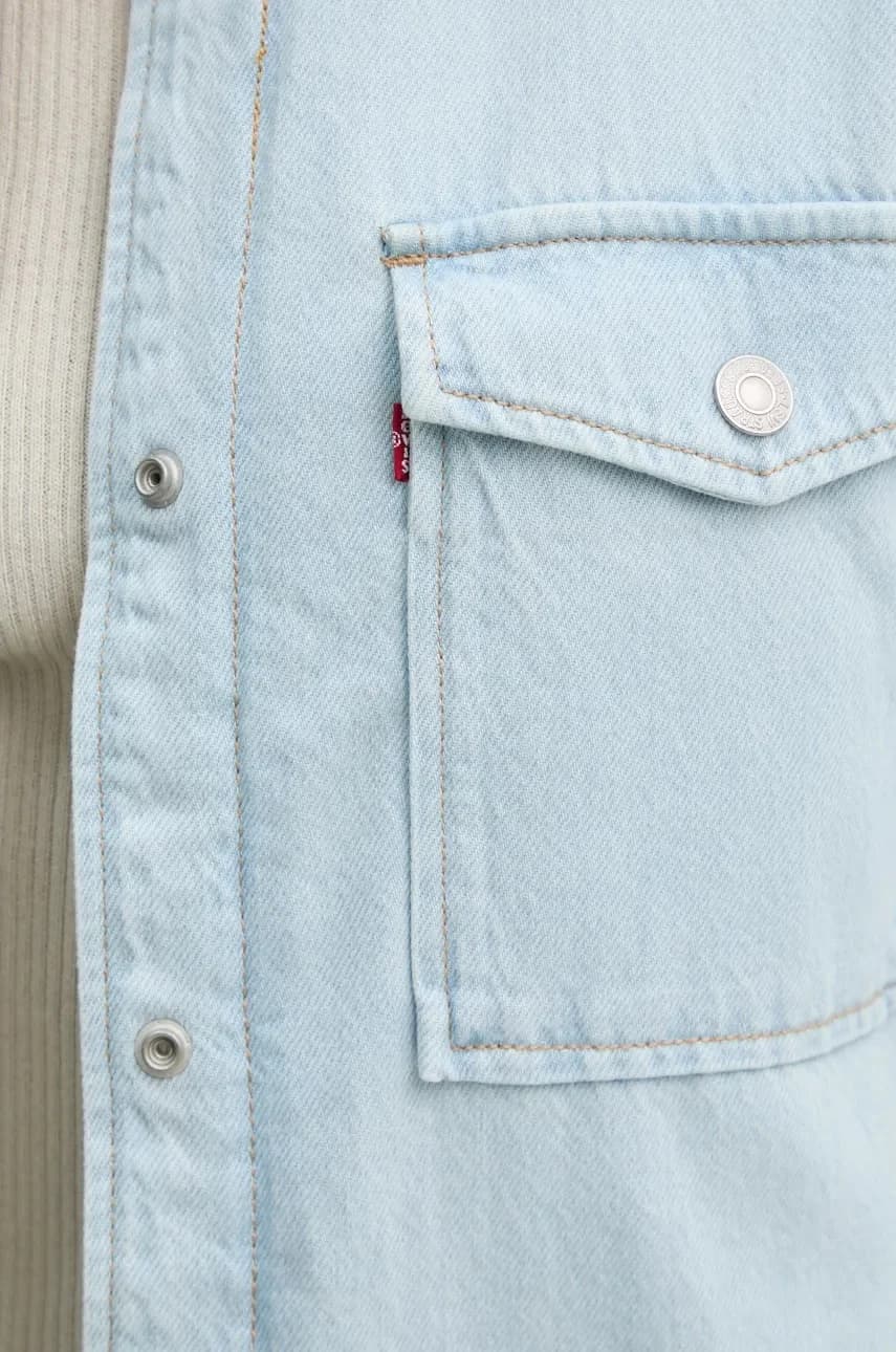 Куртка-рубашка из смесовой шерсти - фото 5