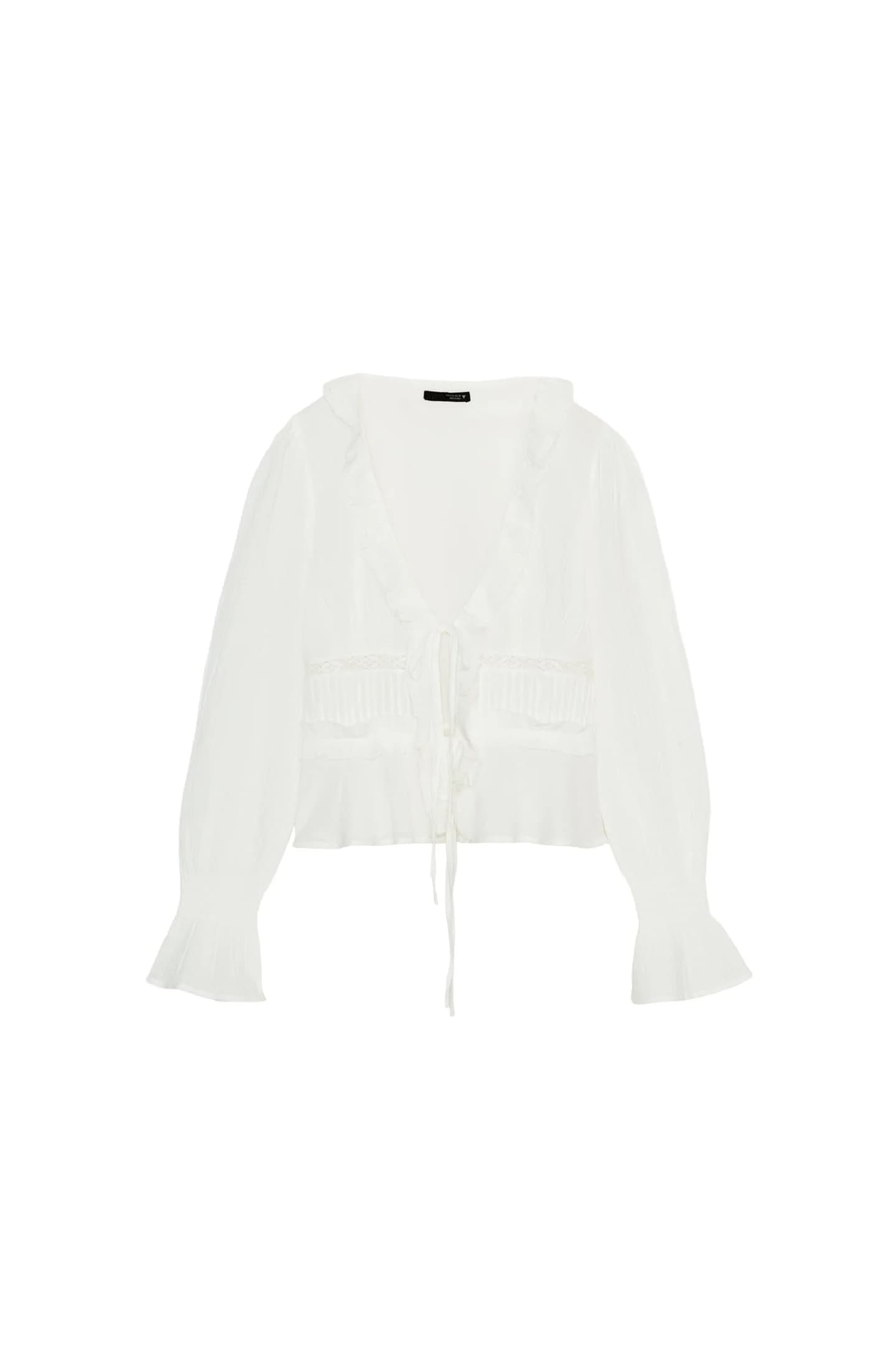 РУБАШКА GAUSE С ВЫШИВКОЙ И РУБКАМИ - фото 3