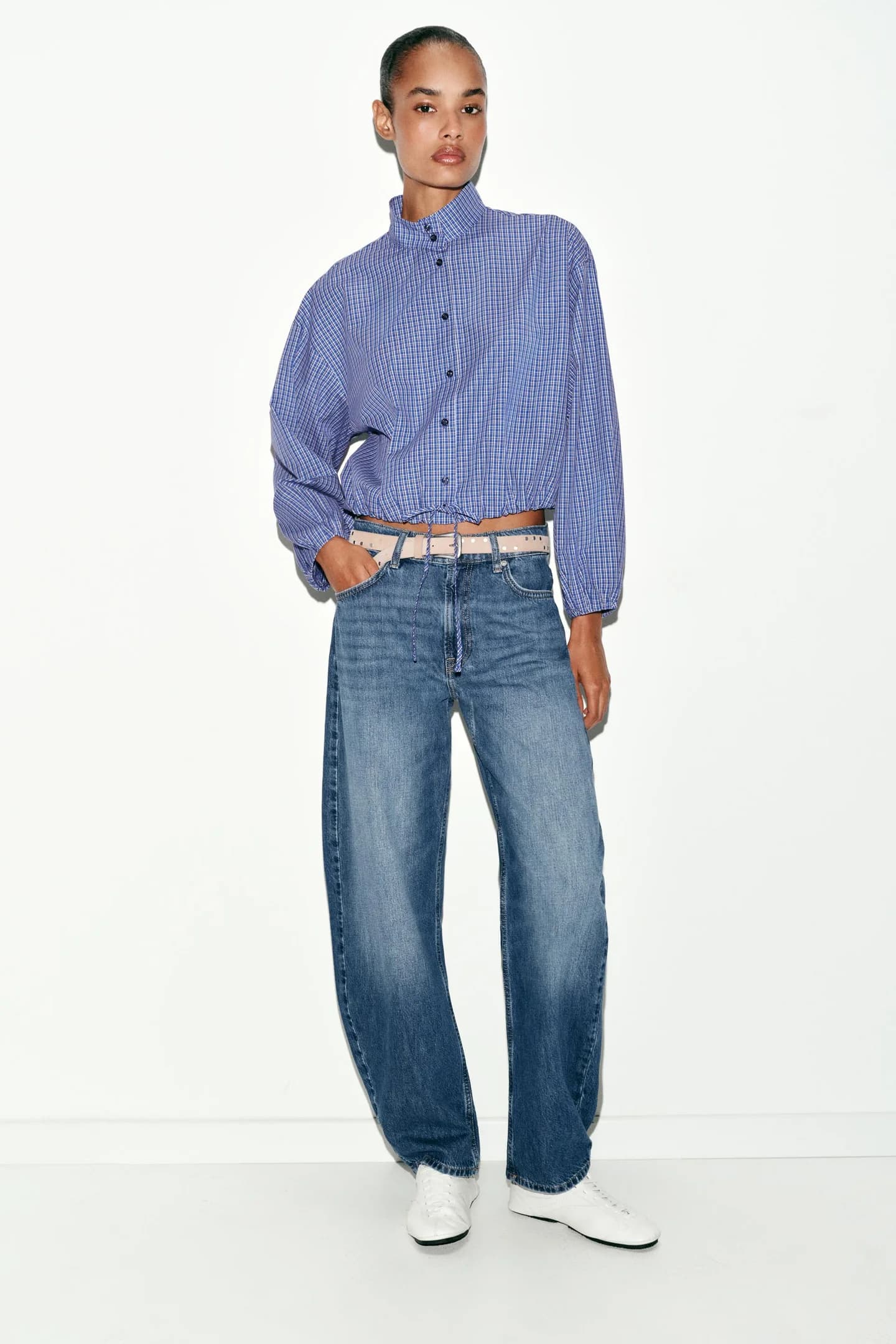 РУБАШКА В КЛЕТИКУ - фото 2