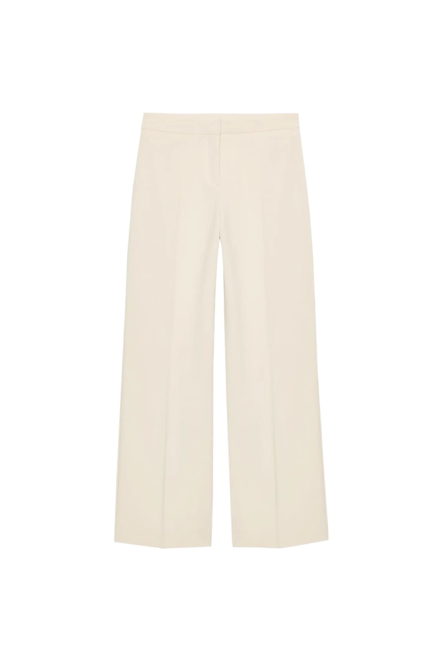 БРЮКИ ПРЯМОГО КРЮКА С ВЫСОКОЙ ПОСАДКОЙ - фото 3