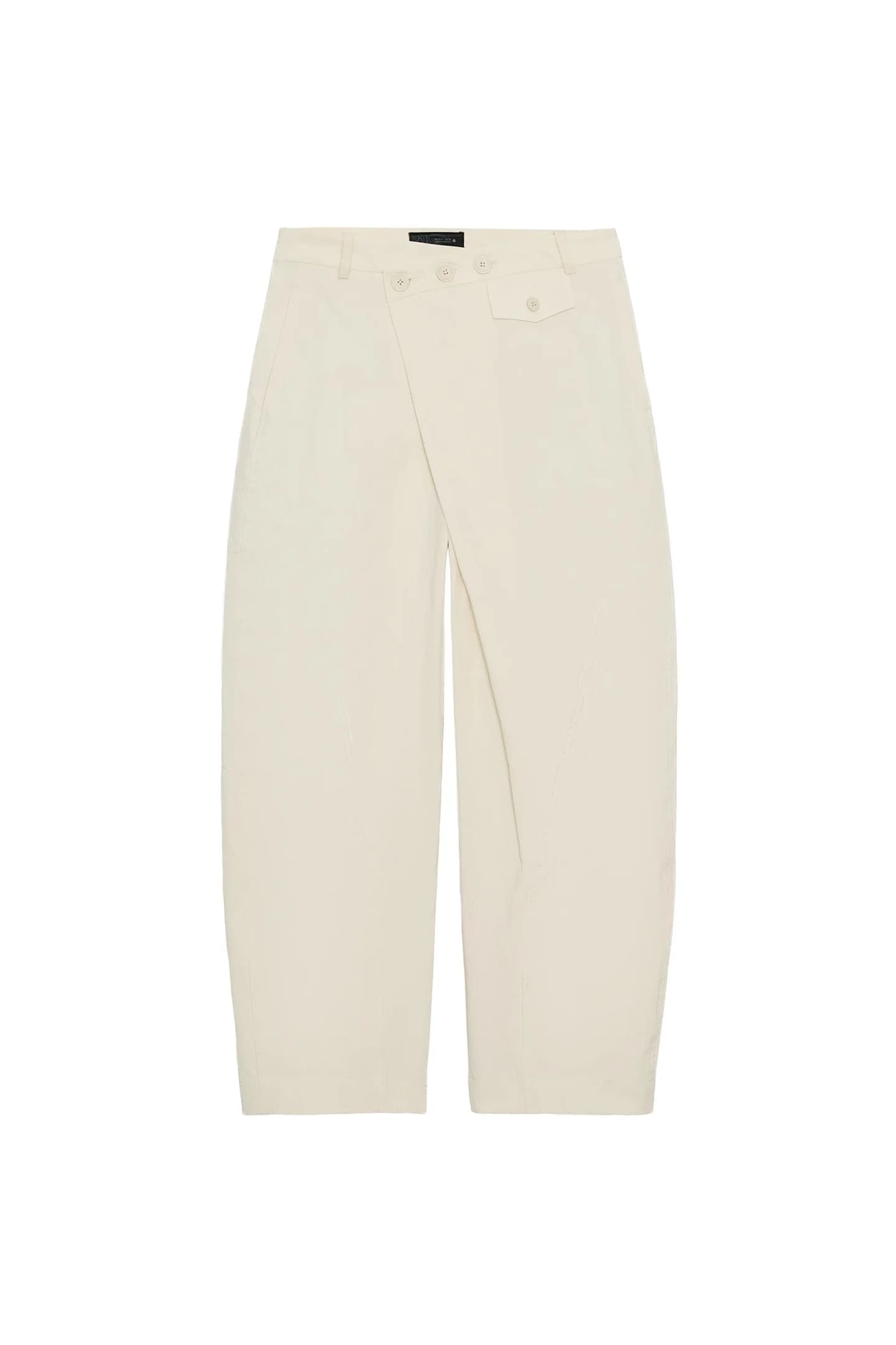 БРЮКИ НА ПУГОВИЦАХ ИЗ КОЛЛЕКЦИИ ZW - фото 3