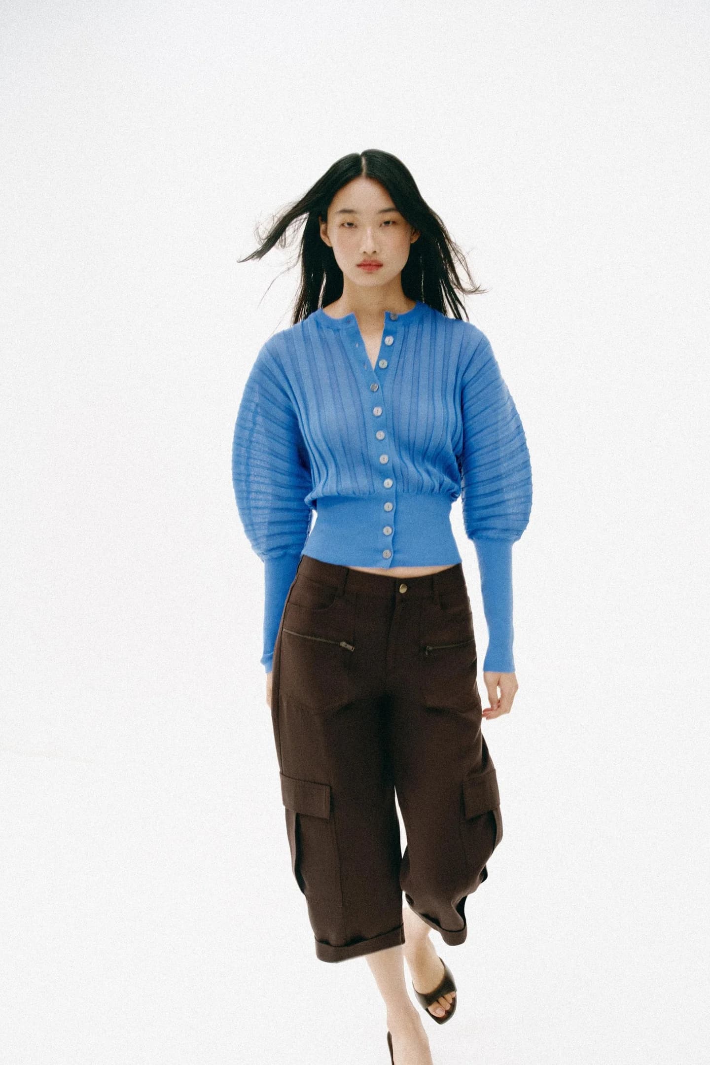 БРЮКИ КАПРИ КАРГО - фото 2