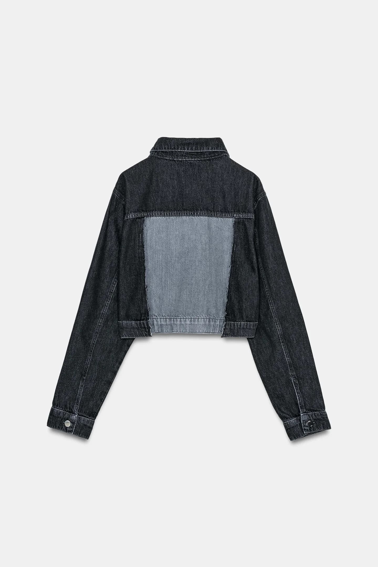 КОРОТКАЯ КУРТКА DIEN С КОНТРАСТНЫМИ ДЕТАЛЯМИ Z1975 - фото 2