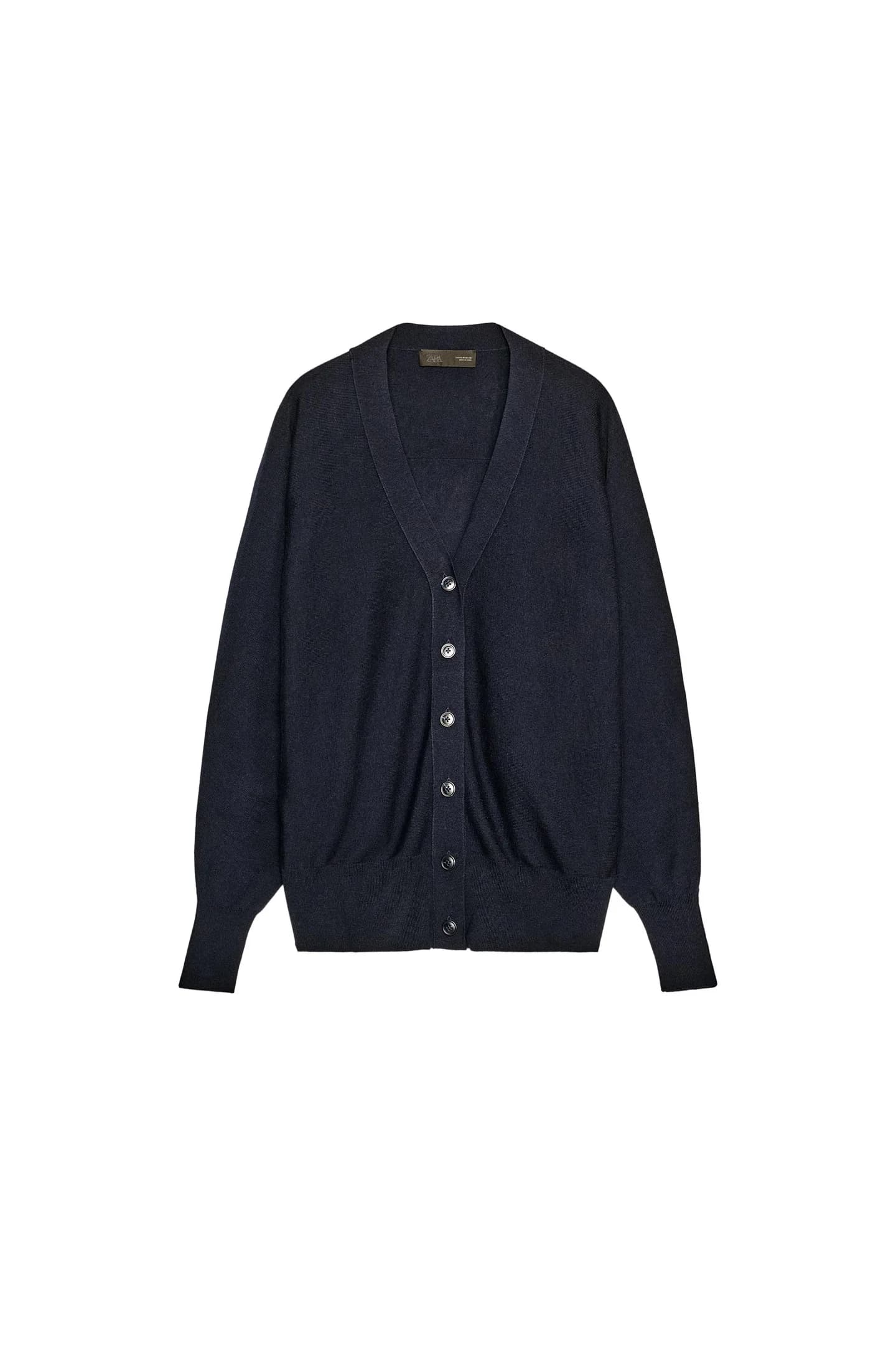 ТРИКОТАЖНЫЙ КАРДИГАН С РУКАВАМИ «ЛЕТУЧАЯ» - фото 3