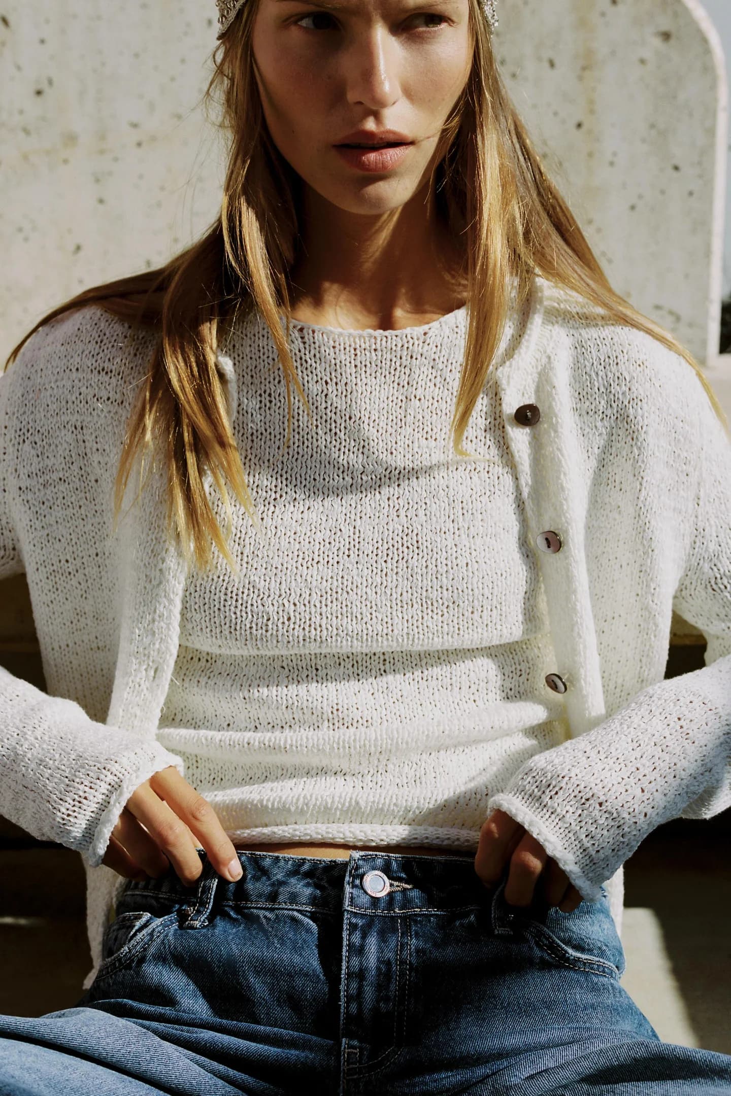 КАРДИГАН ГРУБОЙ ТРИКОТАЖНОЙ ТРИКОТАЖИ