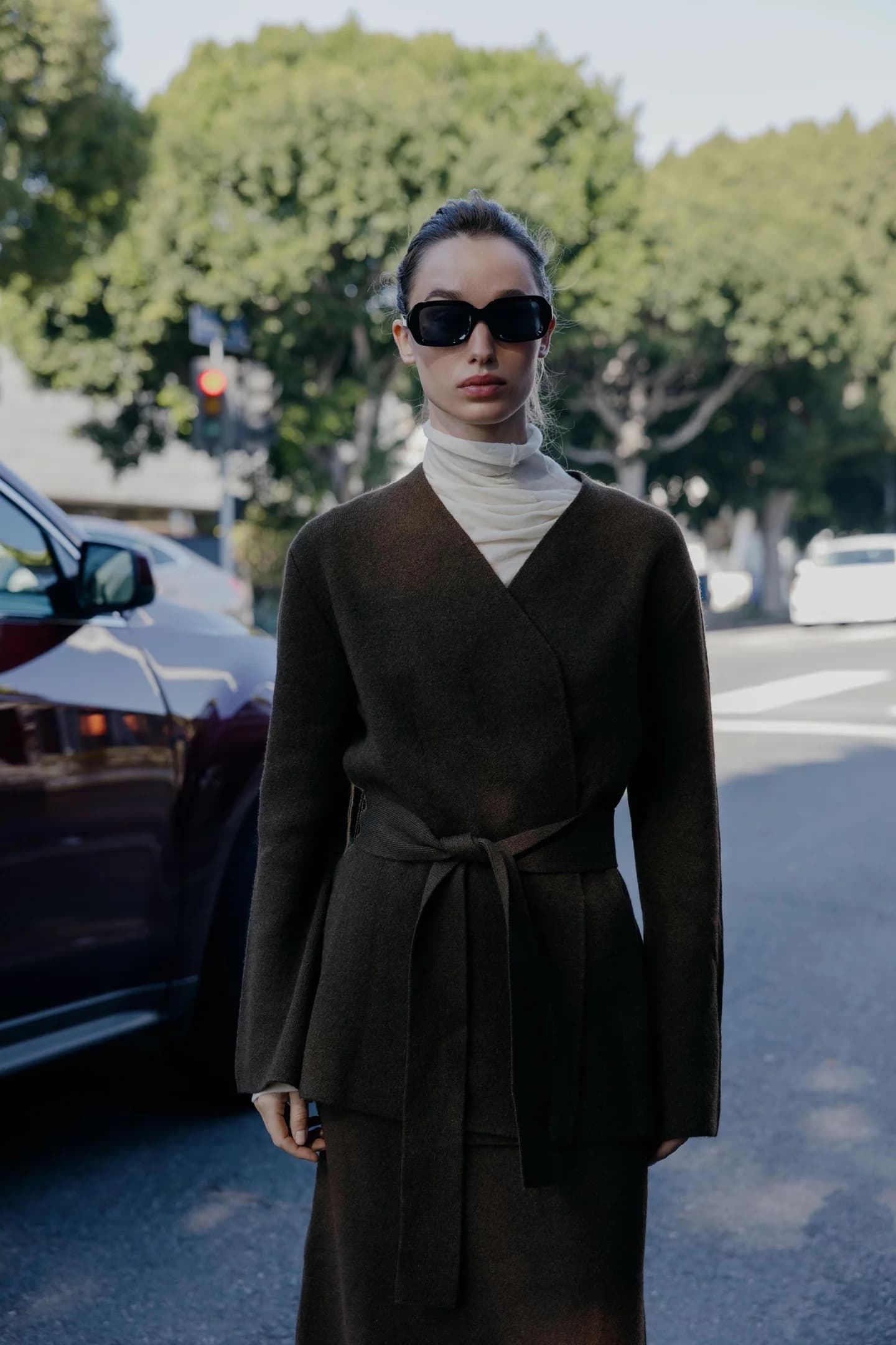 КАРДИГАН С ПОЯСОМ