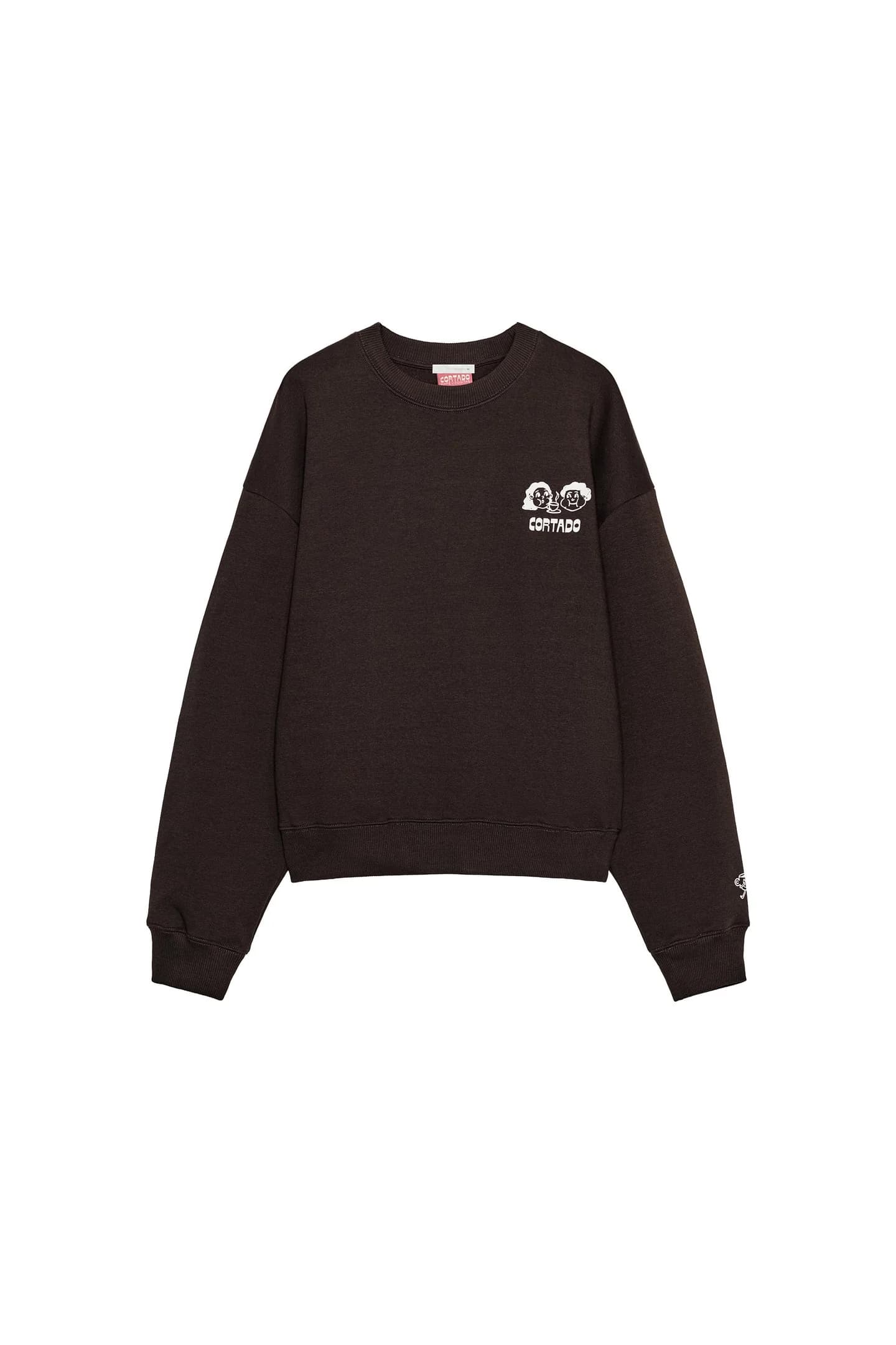 СВИТШОТ С ВЫРЕЗНЫМ ПРИНТОМ - фото 5