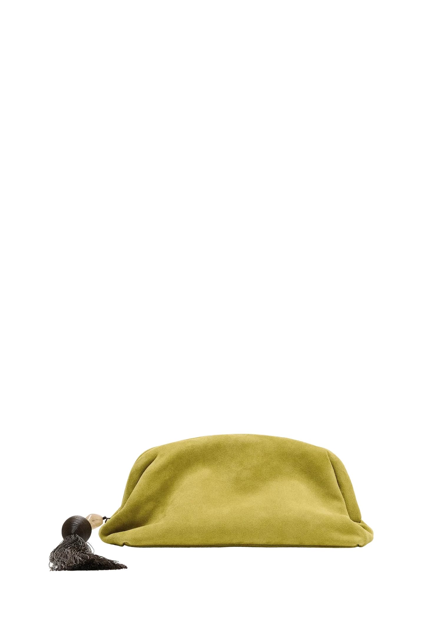 КОЖАНЫЙ Клатч с кисточкой - фото 7