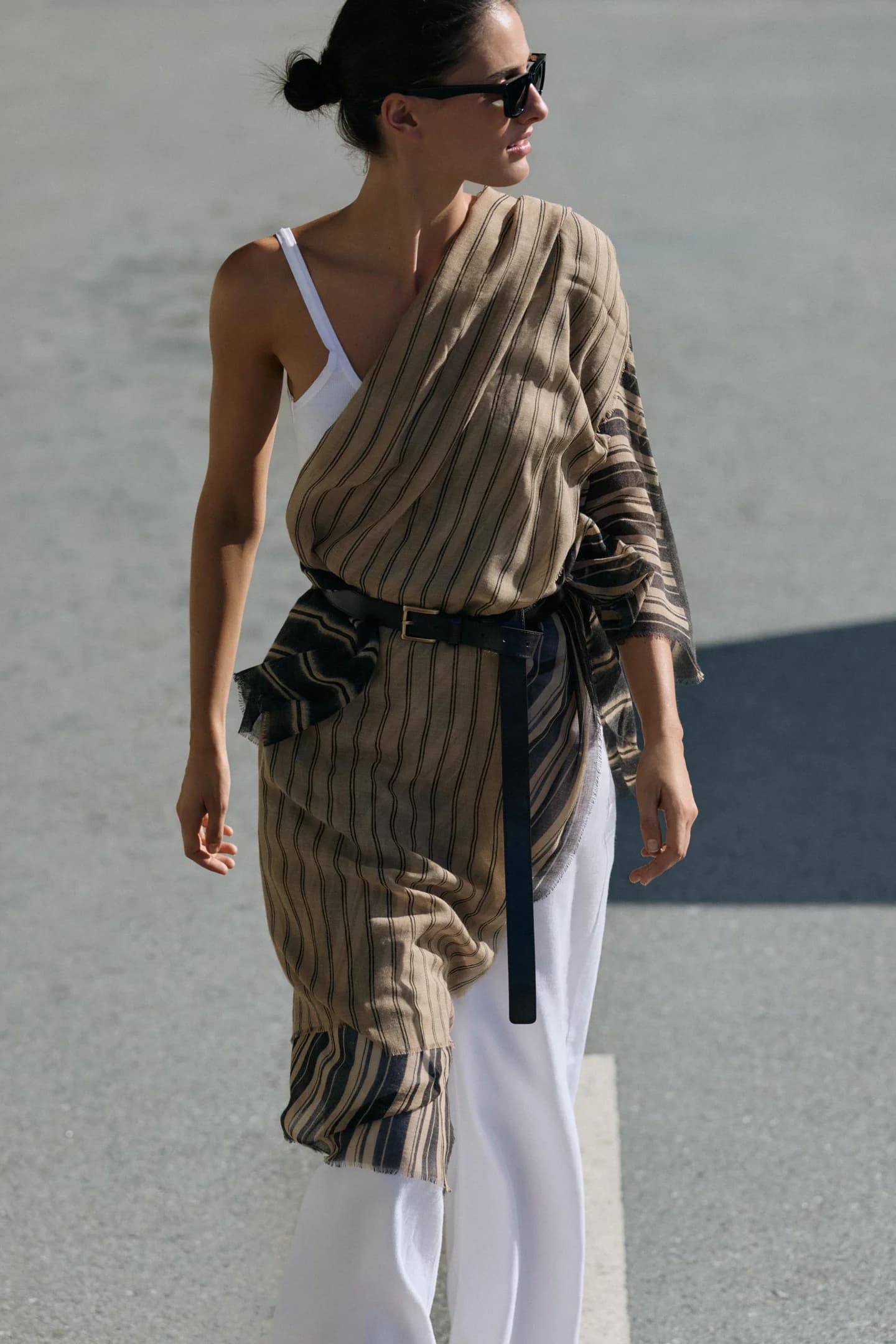 ПОЛОСАТЫЙ ШАРФ